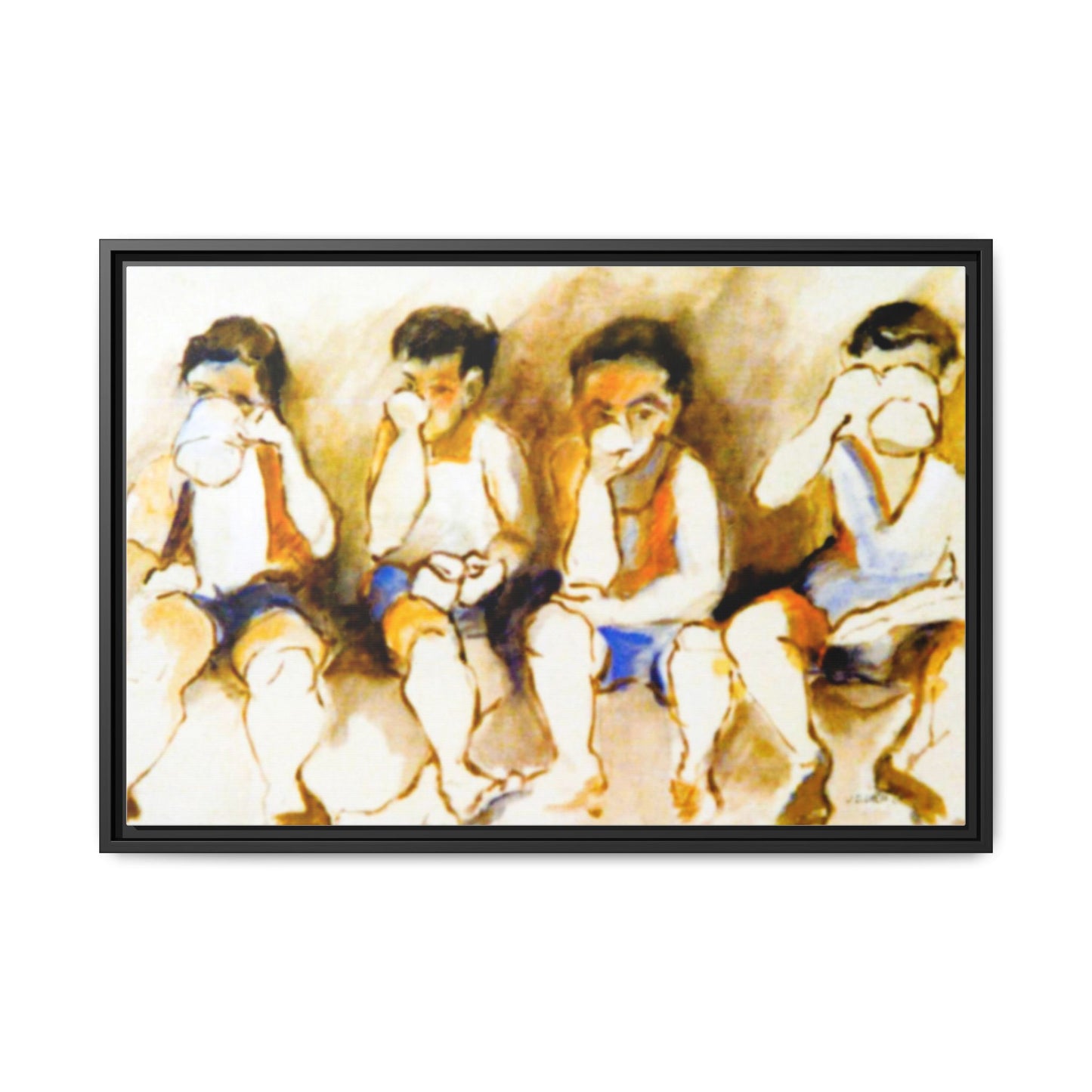 Vintage 1960s Authentic Art Wall Print - "Brewers' Yeast and Merriment"