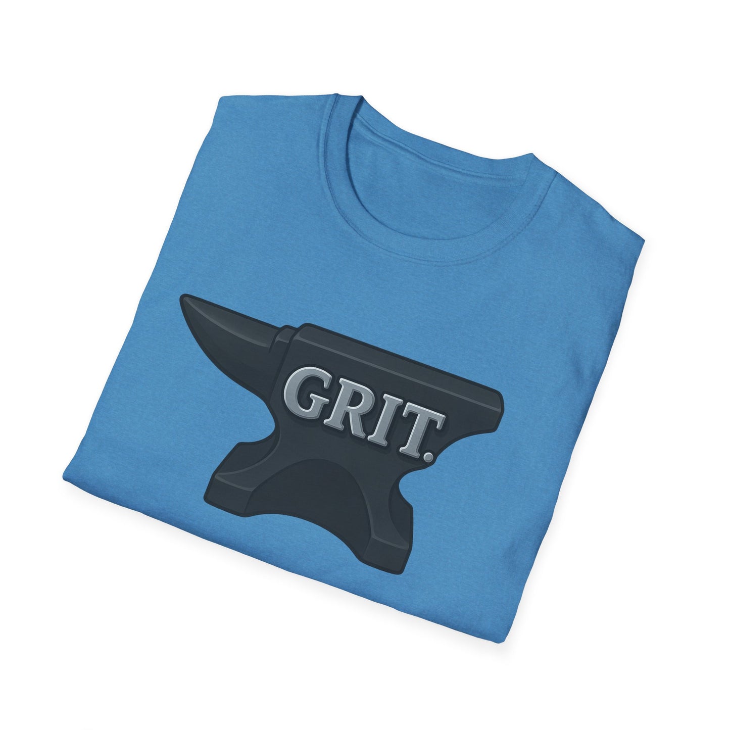 Grit Forge Athletics - Grit Anvil Softstyle Gym T-Shirt for Him or Her