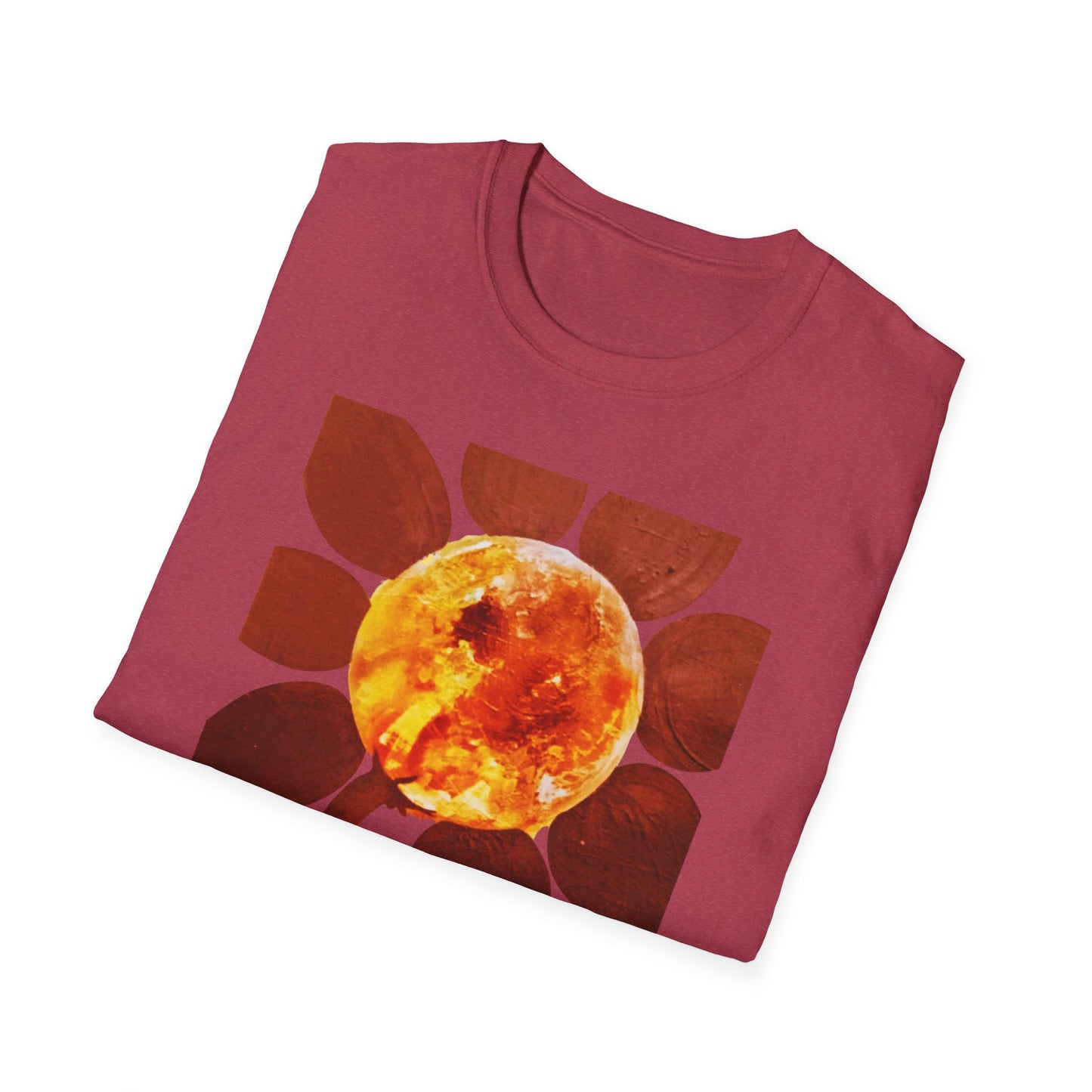 Sunflower-Inspired 1960s Authentic Artistry - "Sol, Cradle of Life"