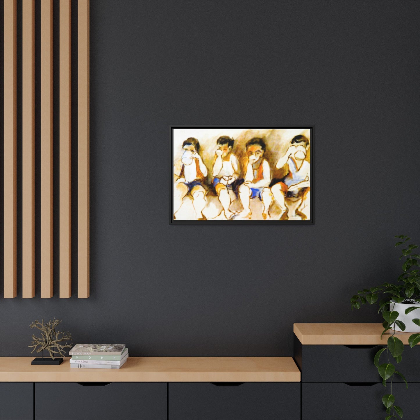 Vintage 1960s Authentic Art Wall Print - "Brewers' Yeast and Merriment"