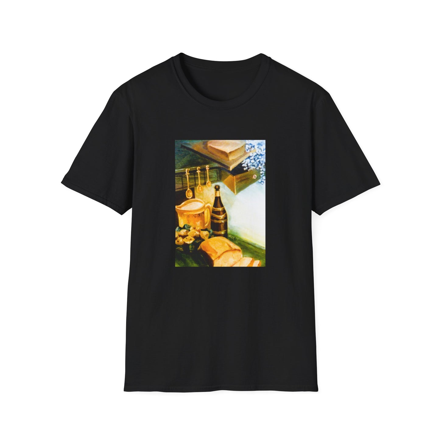Authentic 1960s-Era Custom Artwork Tee- Shirt - "Baker's Folly"
