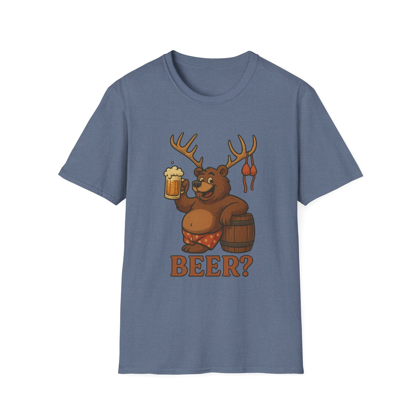 Bear? Deer? Beer? Funny Beer Casual Tee-Shirt
