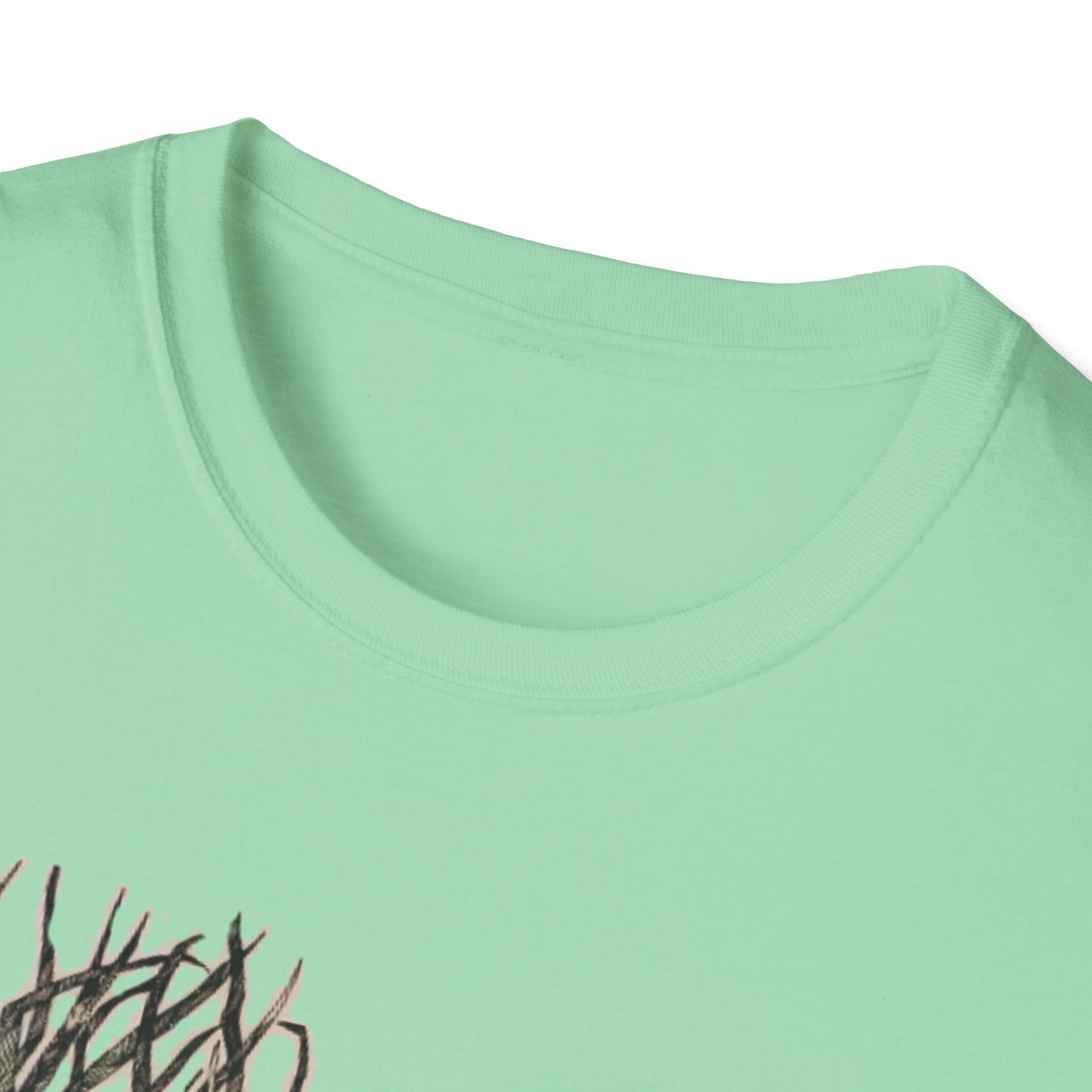 Custom Pen and Ink Artwork, Nature Scene Tee-Shirt - "Turtle Run"