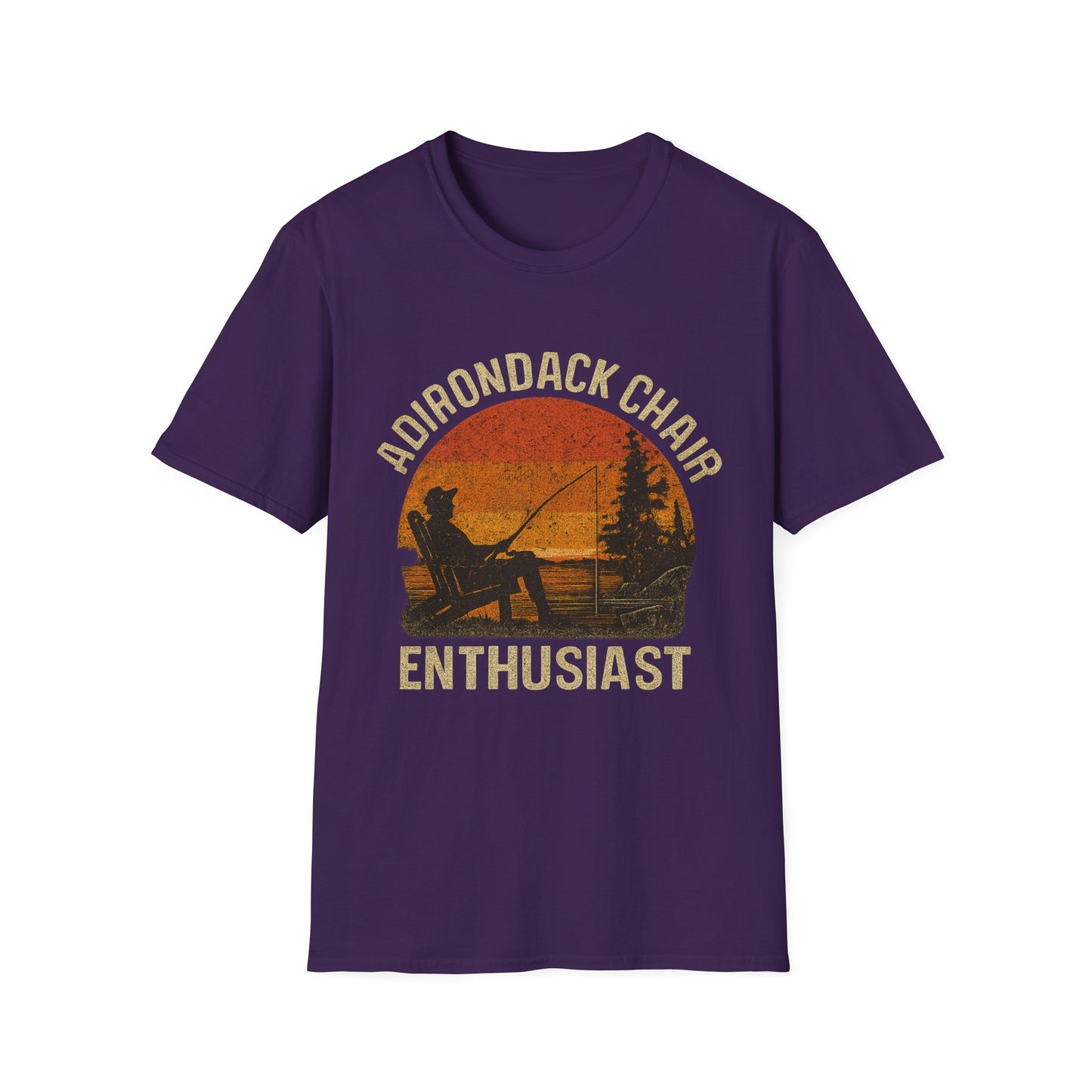 Adirondack Chair Enthusiast Graphic Tee-Shirt