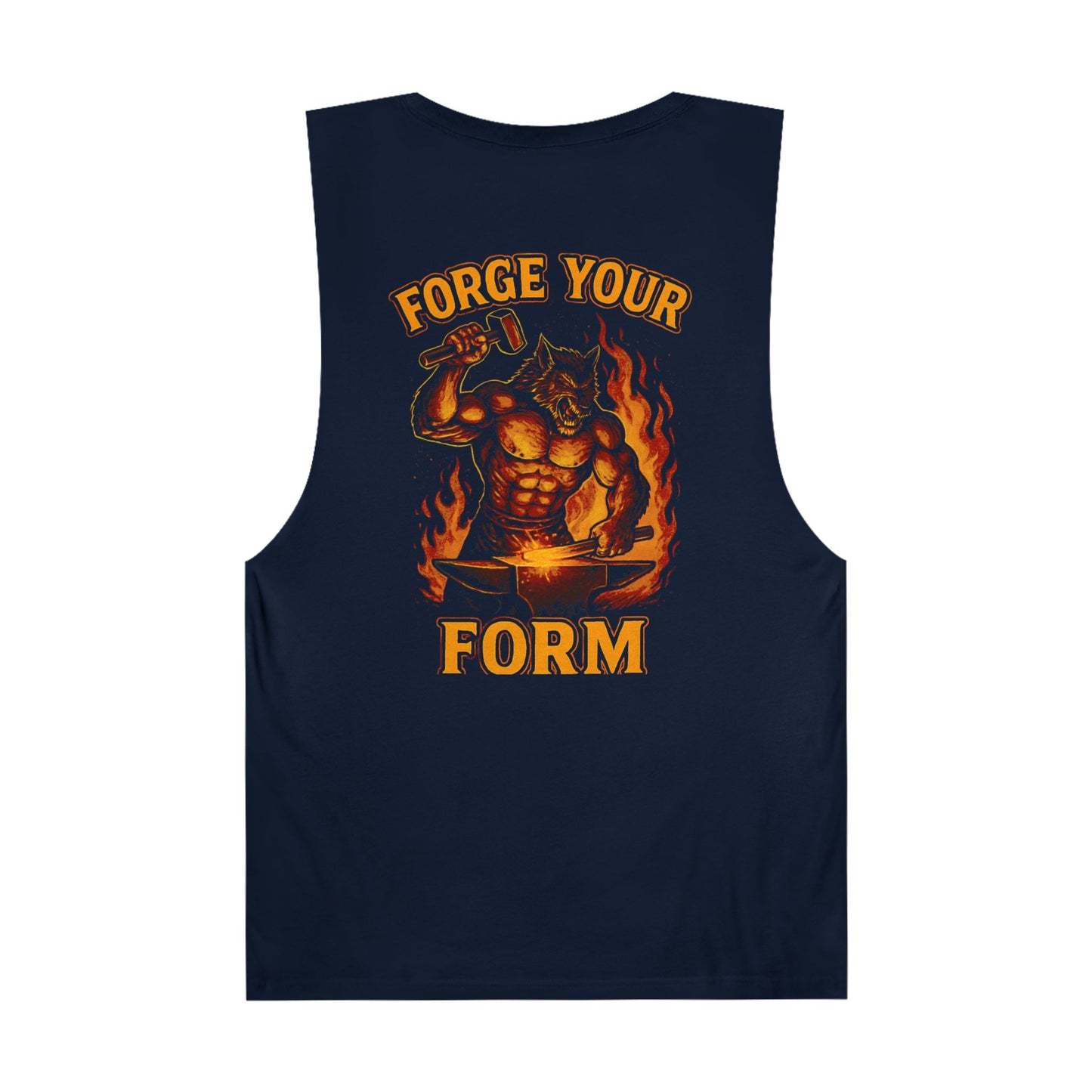Grit Forge Athletics - "Forge Your Form" Weight Training Tank Top