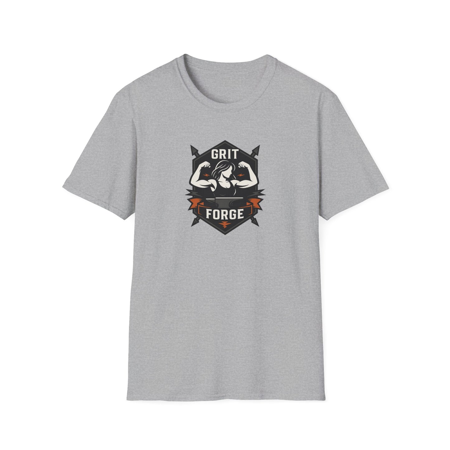Grit Forge Athletics - Softstyle Female Motivational Workout Tee