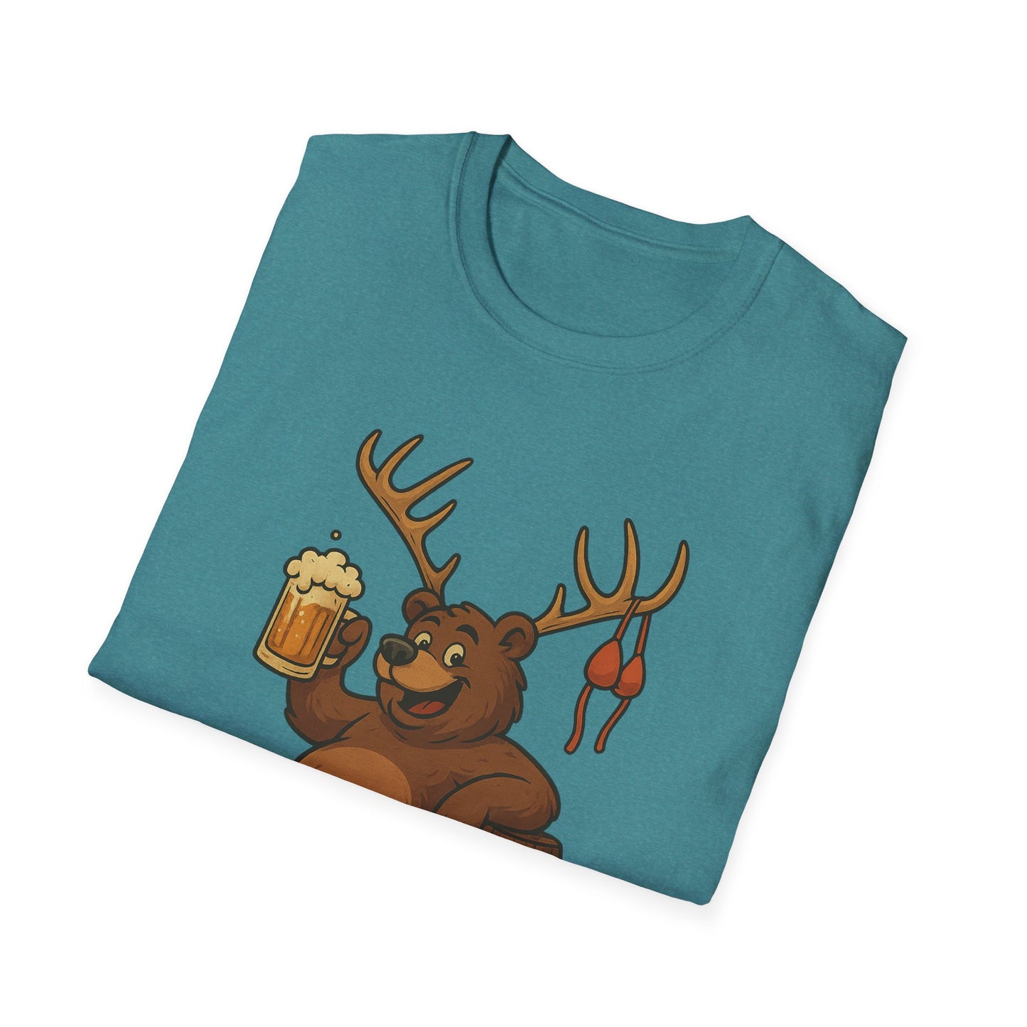 Bear? Deer? Beer? Funny Beer Casual Tee-Shirt