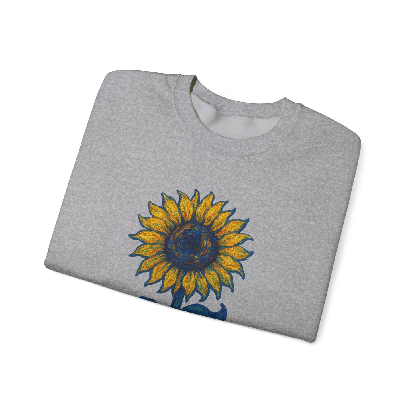 Sunflower Crewneck Cozy Sweatshirt for Her