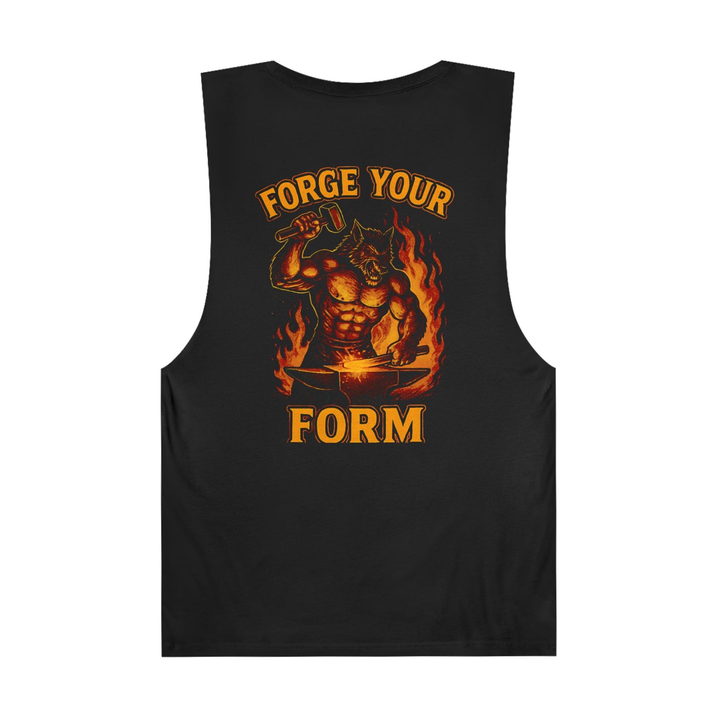 Grit Forge Athletics - "Forge Your Form" Weight Training Tank Top