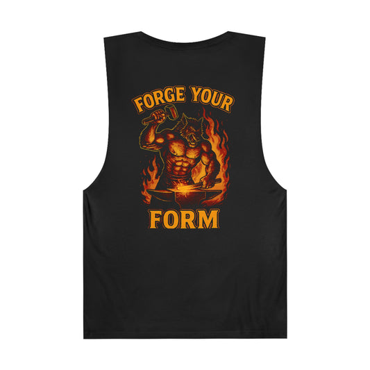 Grit Forge Athletics - "Forge Your Form" Weight Training Tank Top