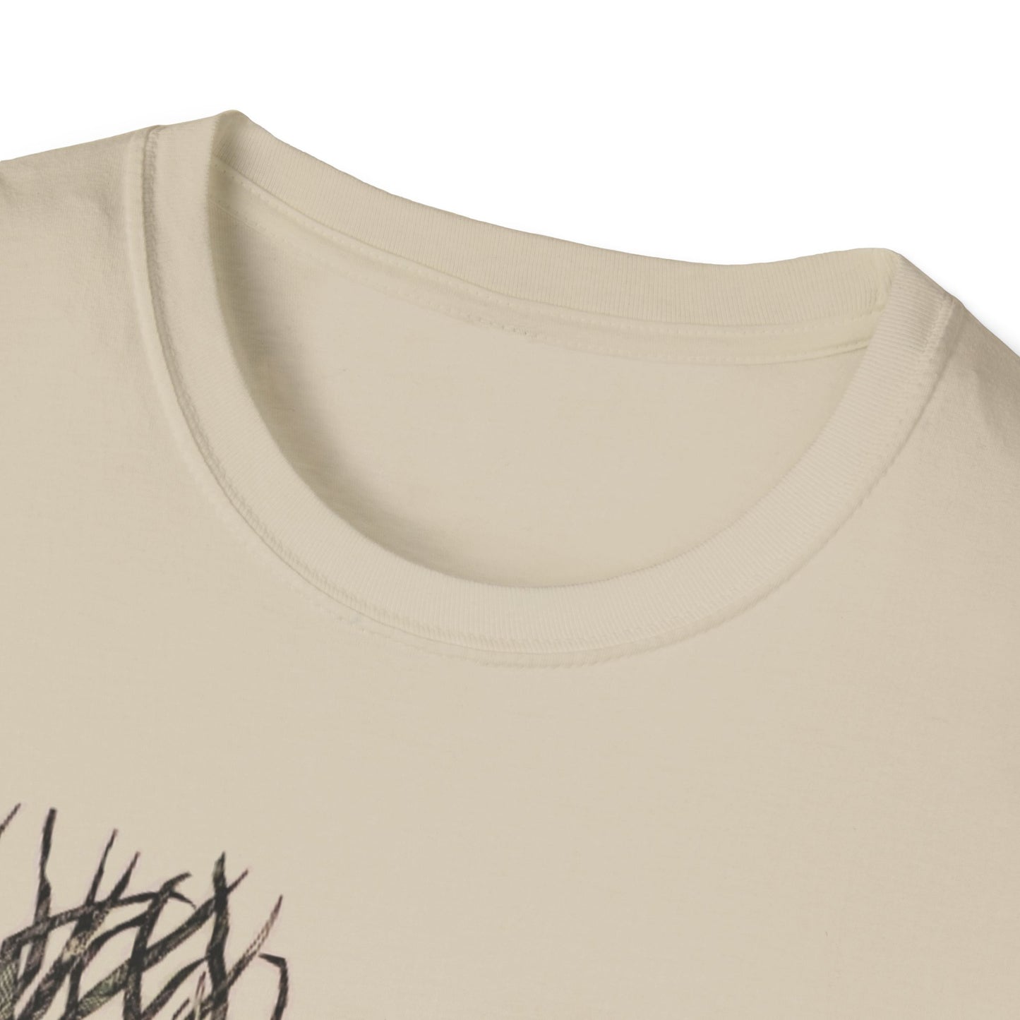 Custom Pen and Ink Artwork, Nature Scene Tee-Shirt - "Turtle Run"