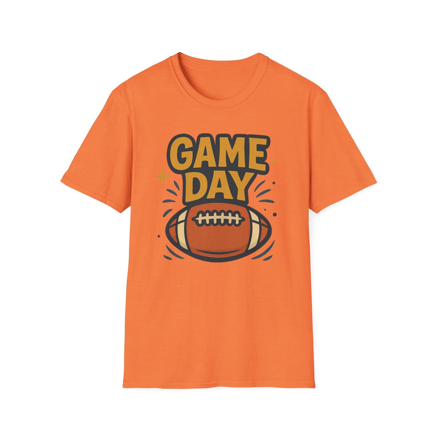 Football Game Day Softstyle T-Shirt for Him or Her
