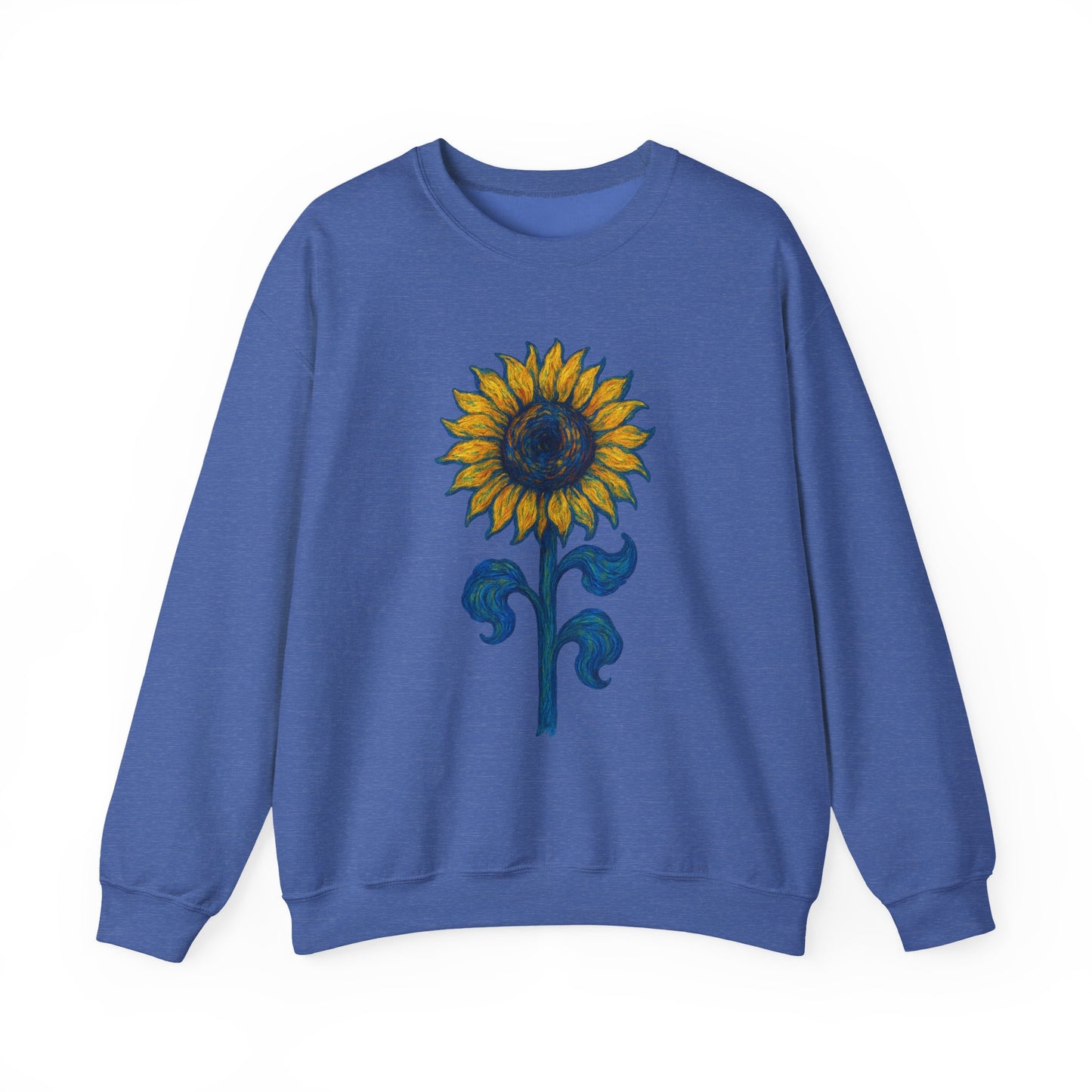 Sunflower Crewneck Cozy Sweatshirt for Her