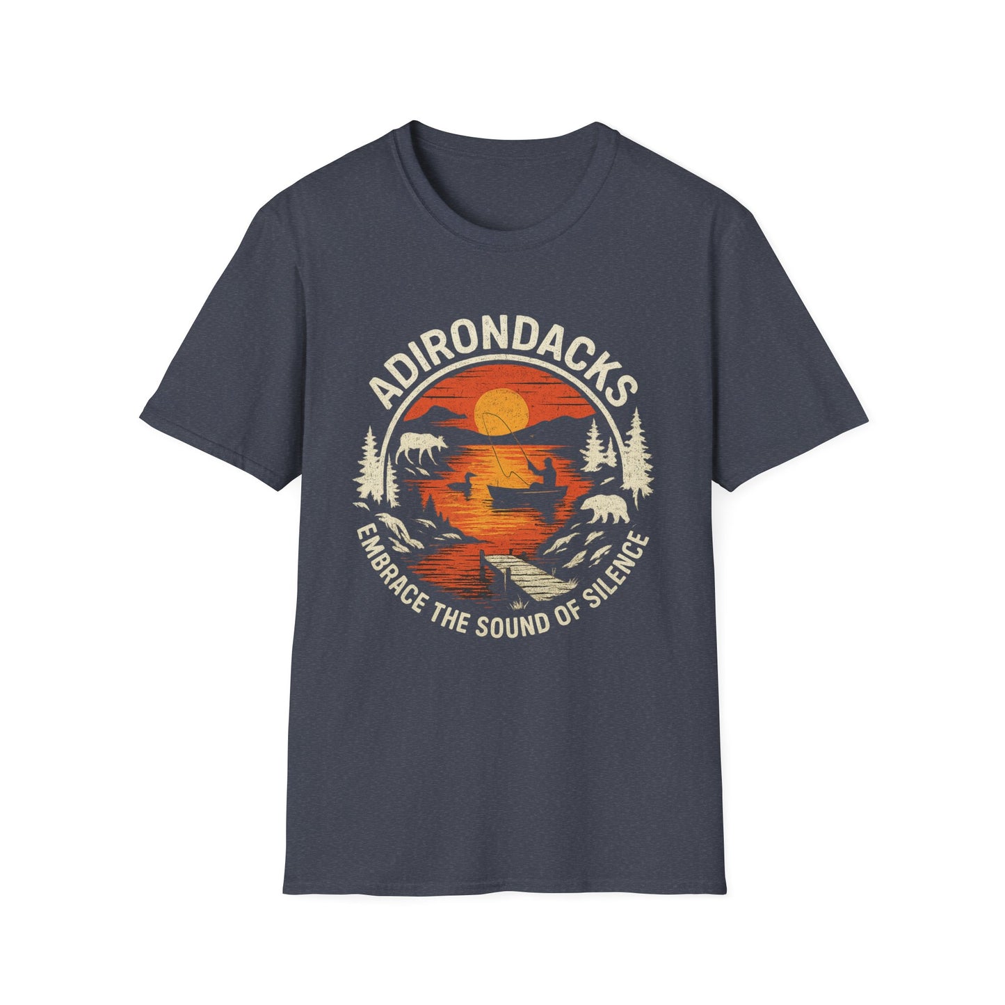 Adirondack Sound of Silence Graphic Tee-Shirt