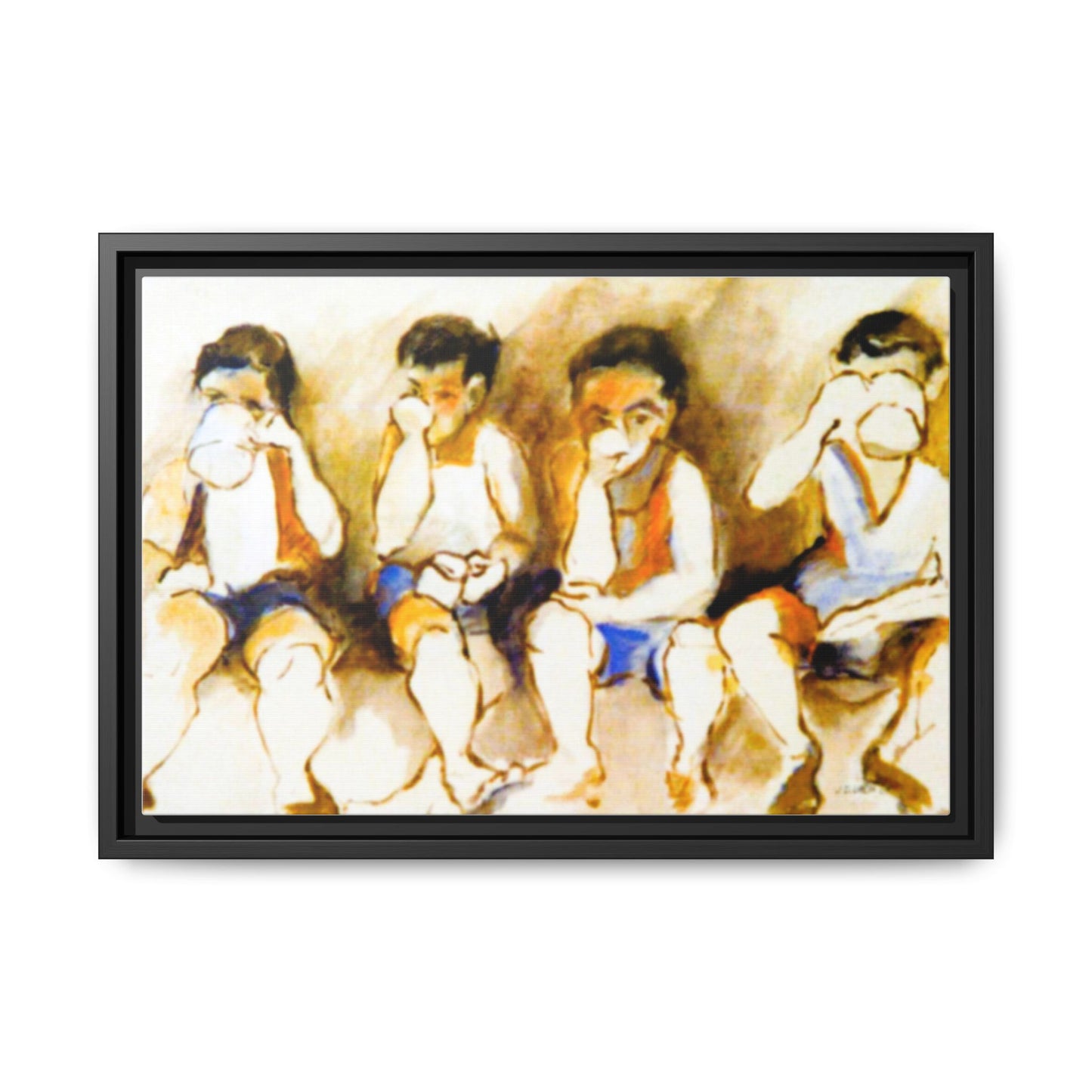 Vintage 1960s Authentic Art Wall Print - "Brewers' Yeast and Merriment"