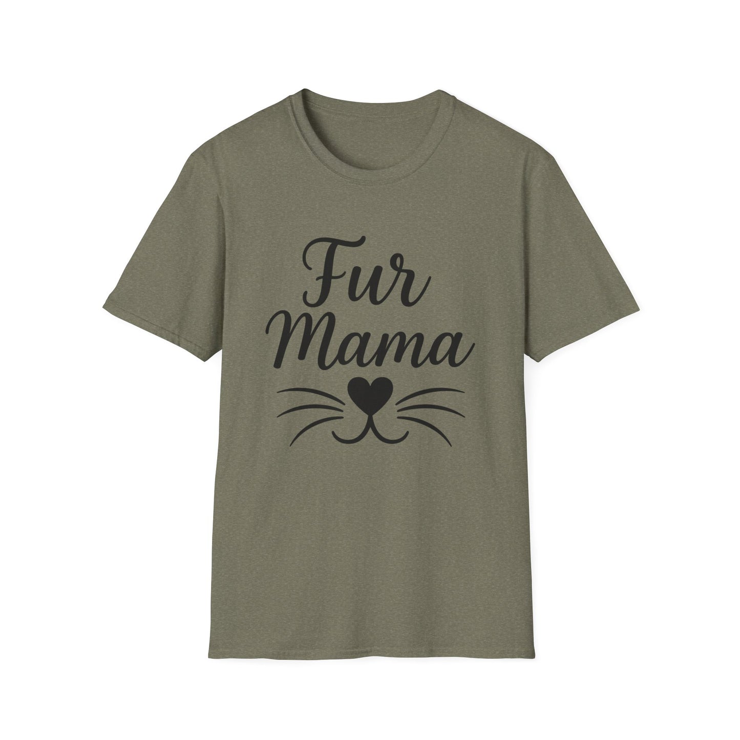 Fur Mama Softstyle Pet Lovers' Casual Tee-Shirt