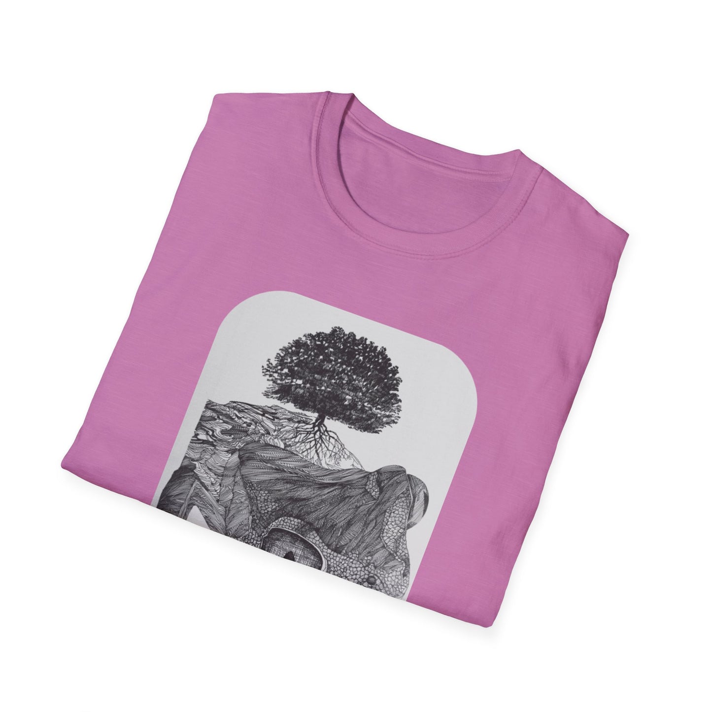 Abundant Life 1960s Frog Creative Graphic Tee - "Gaia's Shepherd"