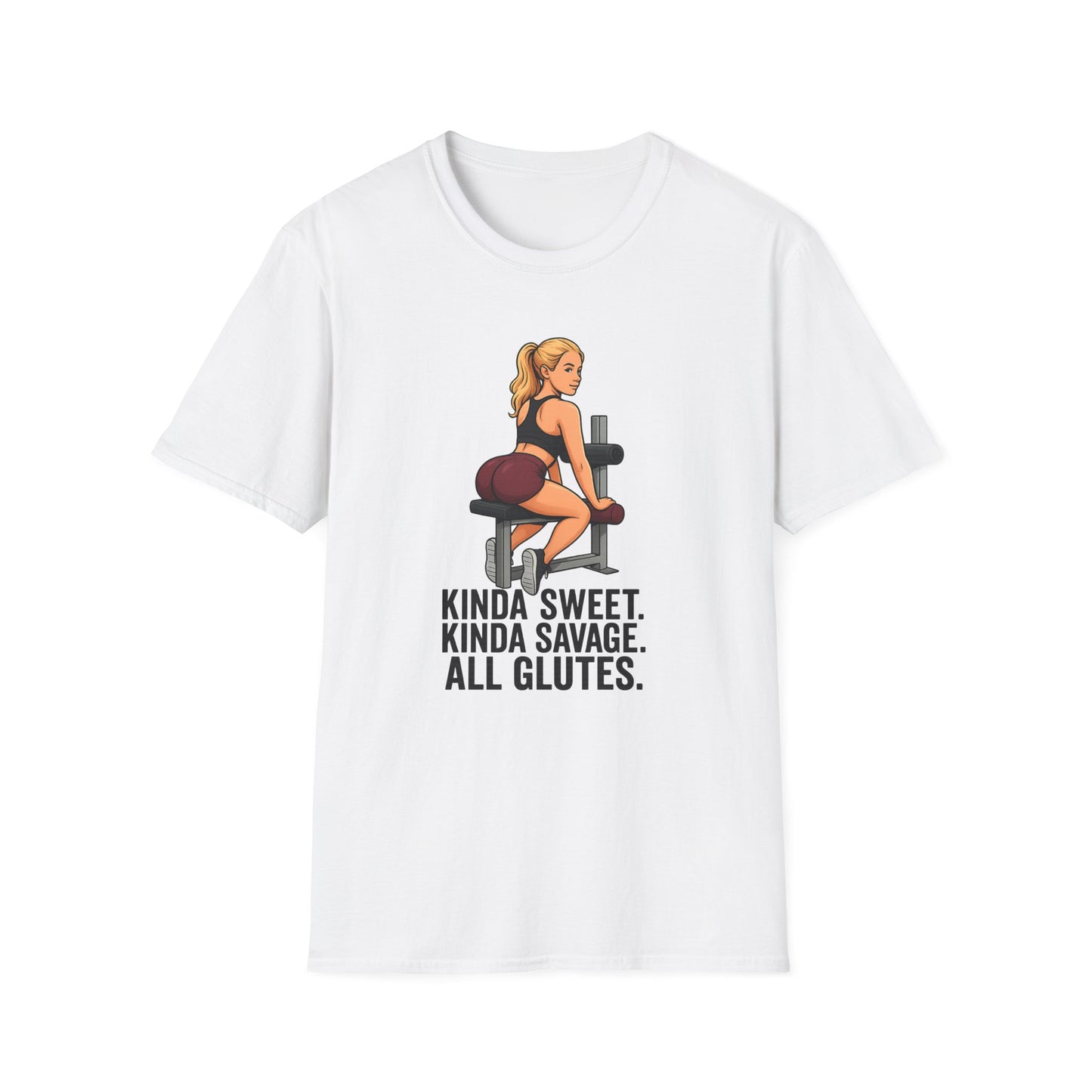 Grit Forge Athletics - "Kinda Sweet, Kinda Savage" Softstyle T-Shirt