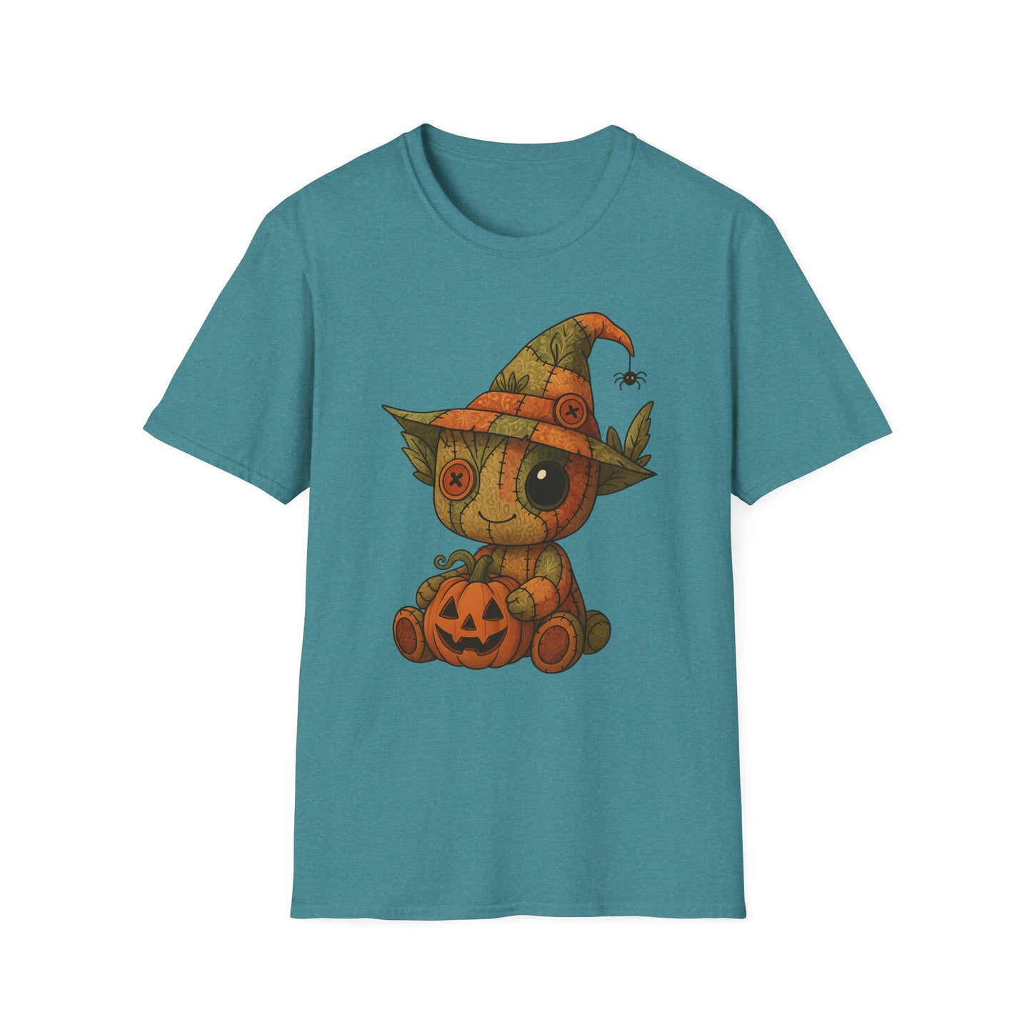 Baby Cartoon Superhero Patchwork Halloween Tee-Shirt