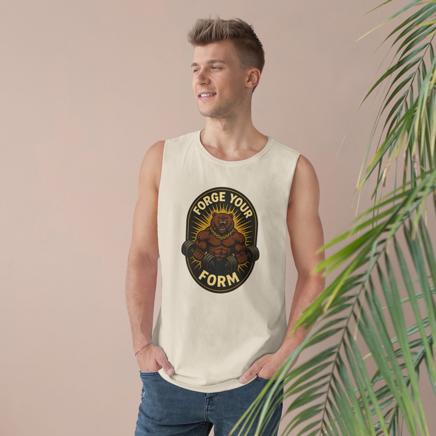 Grit Forge Athletics - "Forge Your Form" Weightlifting Tank Top