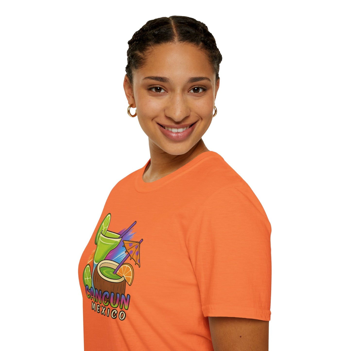 Cancun Beach Time, Cocktails, and Fun Tee-Shirt for Him or Her