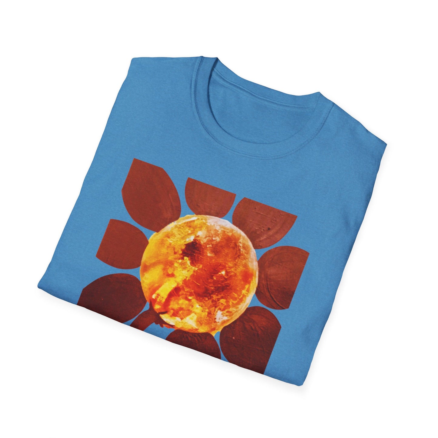 Sunflower-Inspired 1960s Authentic Artistry - "Sol, Cradle of Life"