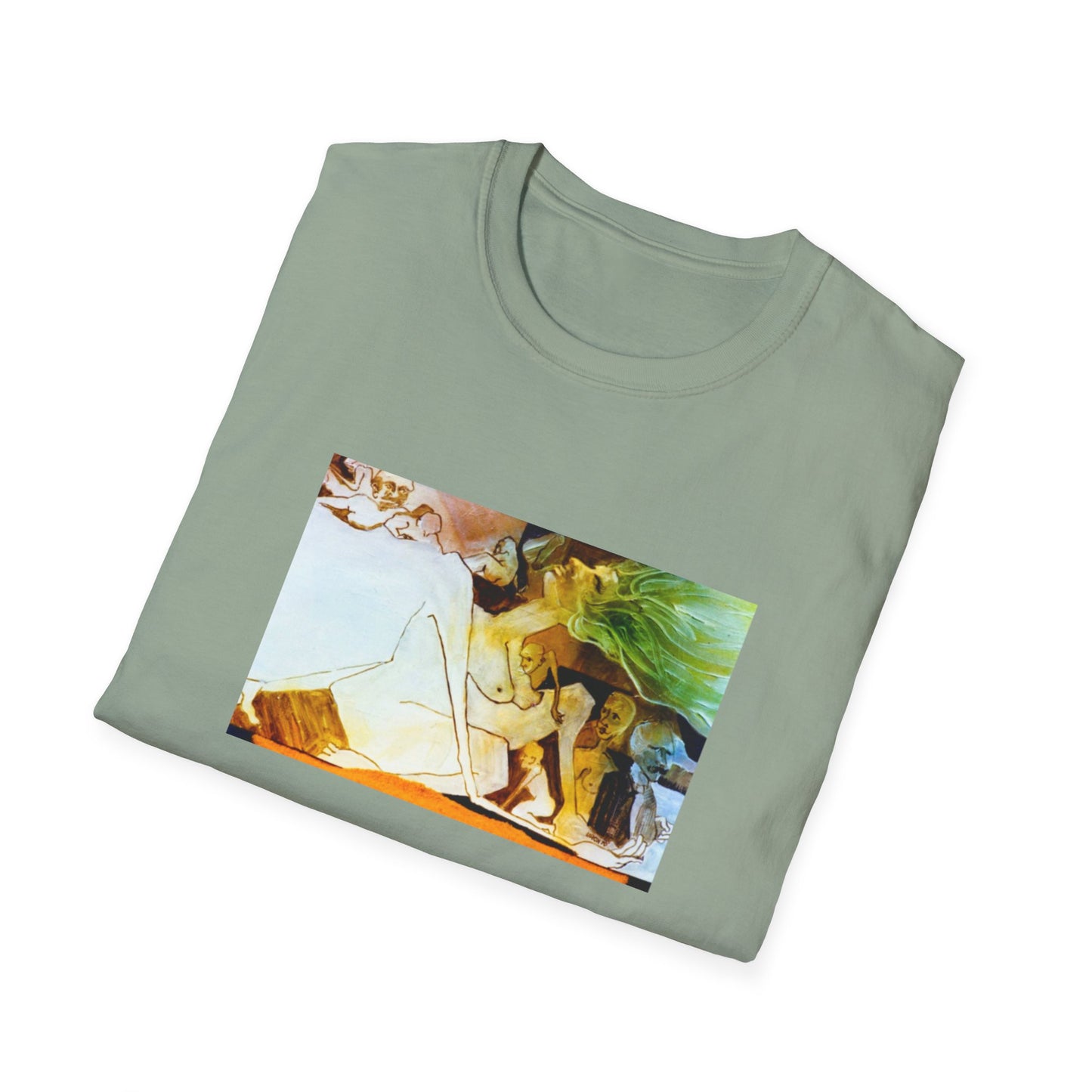 Authentic 1960s-Style Artwork Tee-Shirt - "Hedonism"