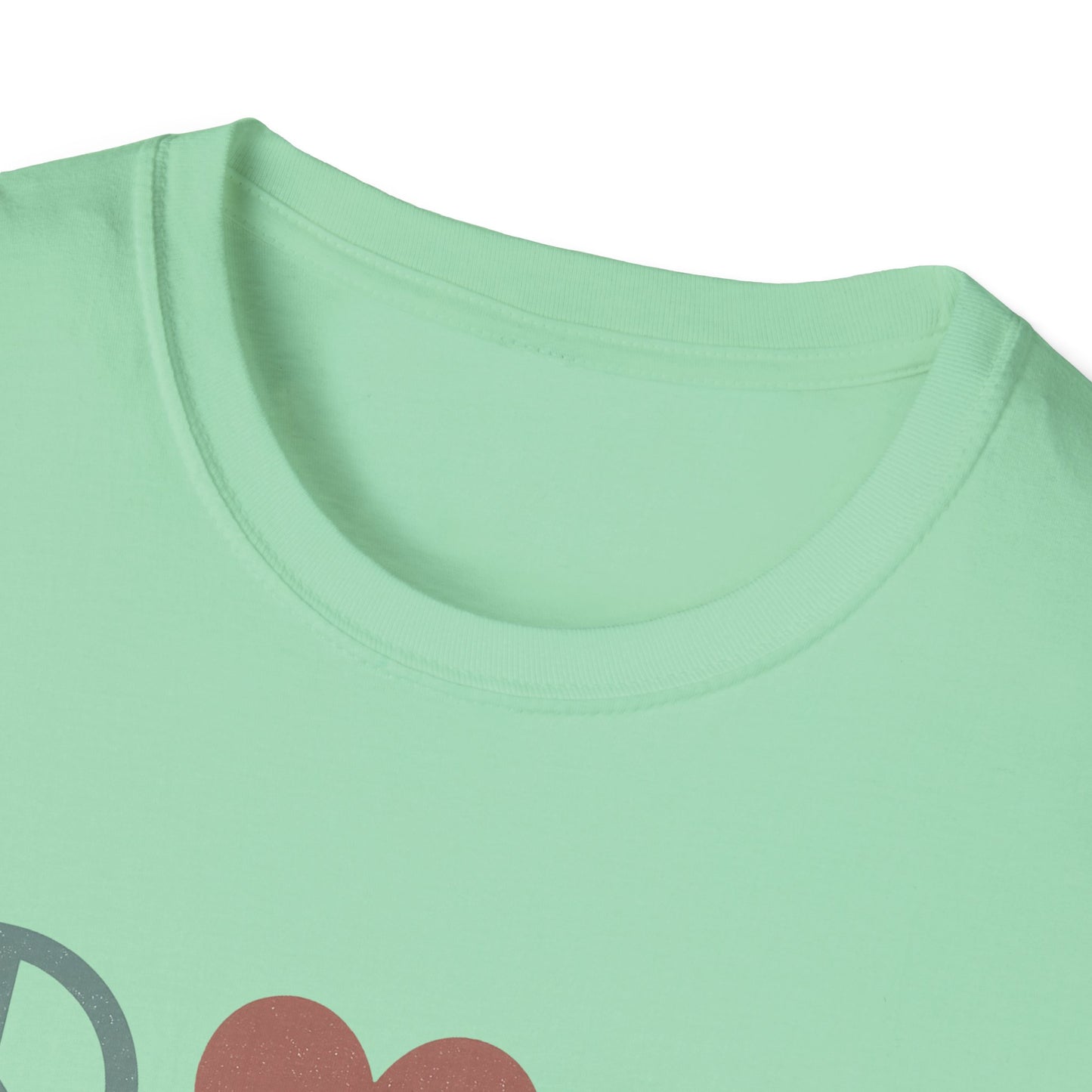 "Peace Love Dogs" Cute Pet Lover's Tee