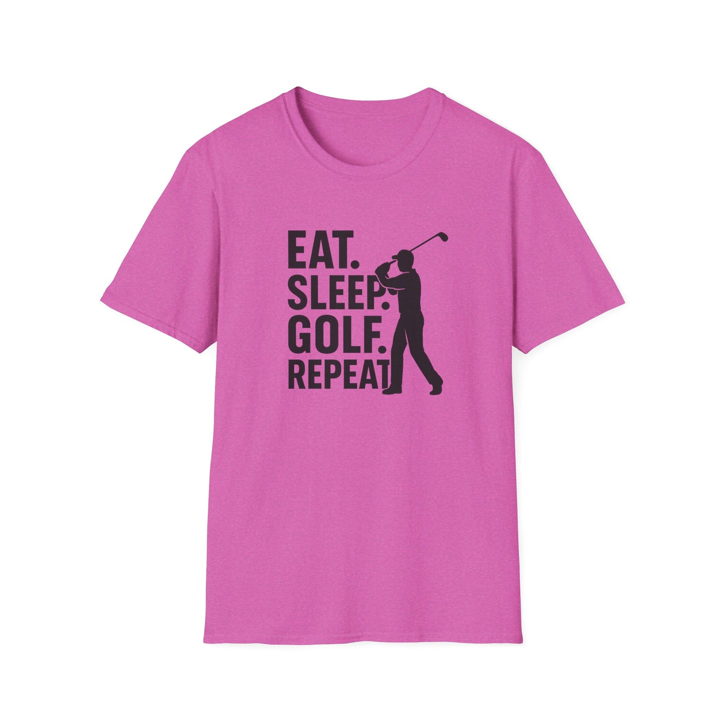 "Eat Sleep Golf Repeat" Golf Lover's T-Shirt