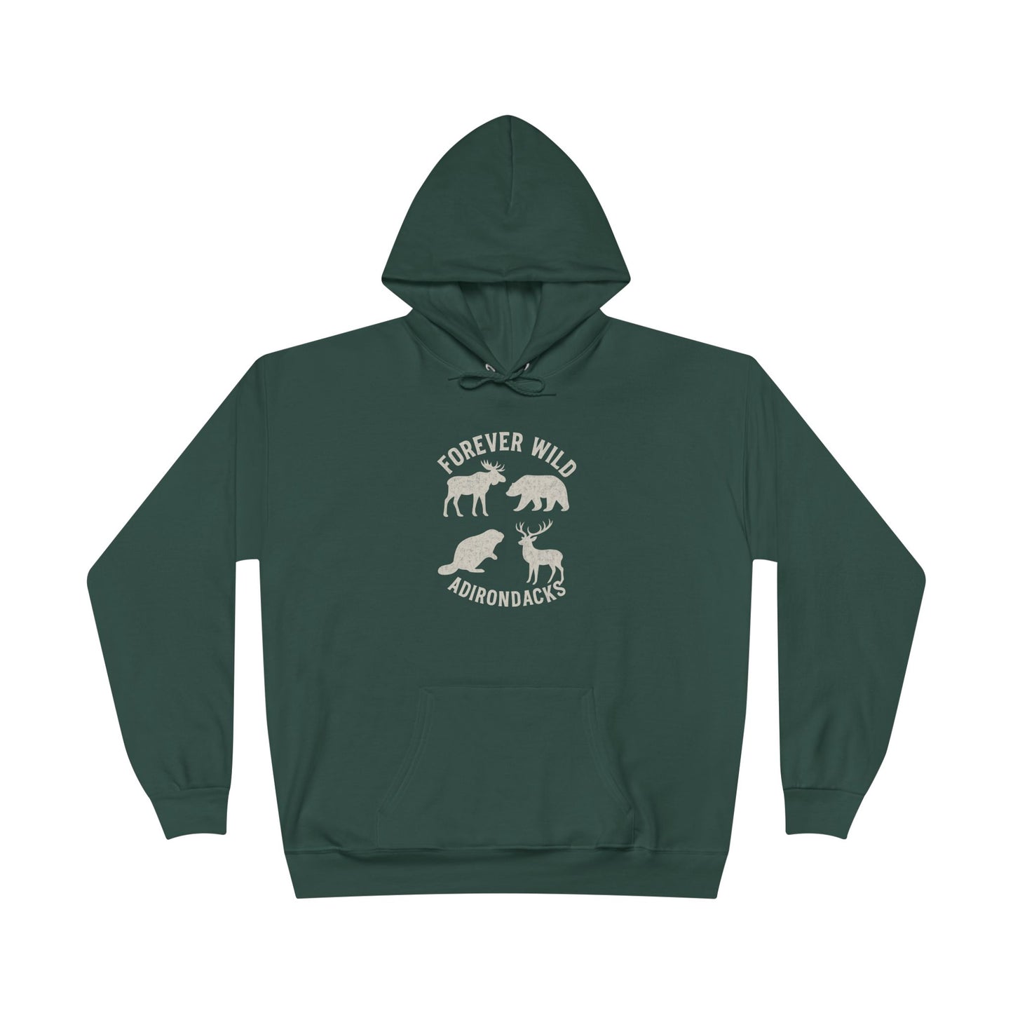 Cozy Adirondack Hoodie - "Forever Wild"