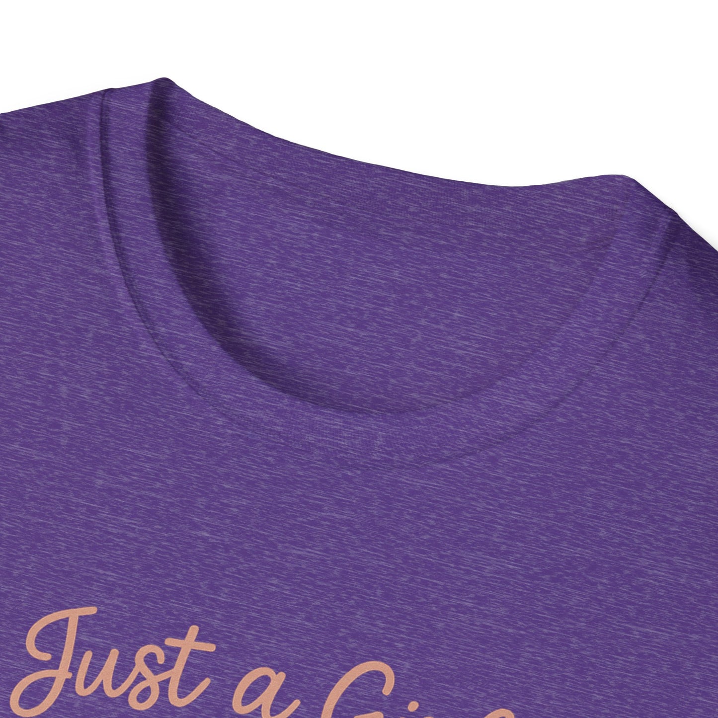 Dachshund Lover Casual Tee-Shirt, "Just a Girl Who Loves Dachshunds"