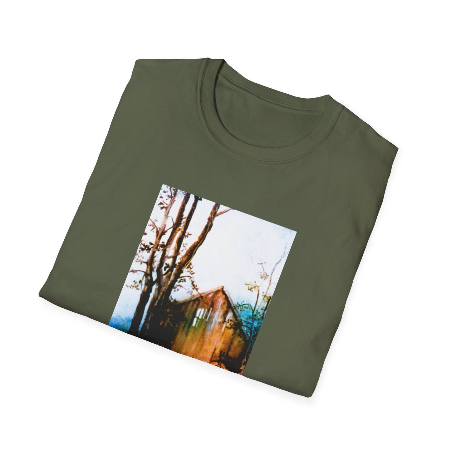 Retro 1960s-Era Authentic Art Tee-Shirt - "Sublime Seclusion"