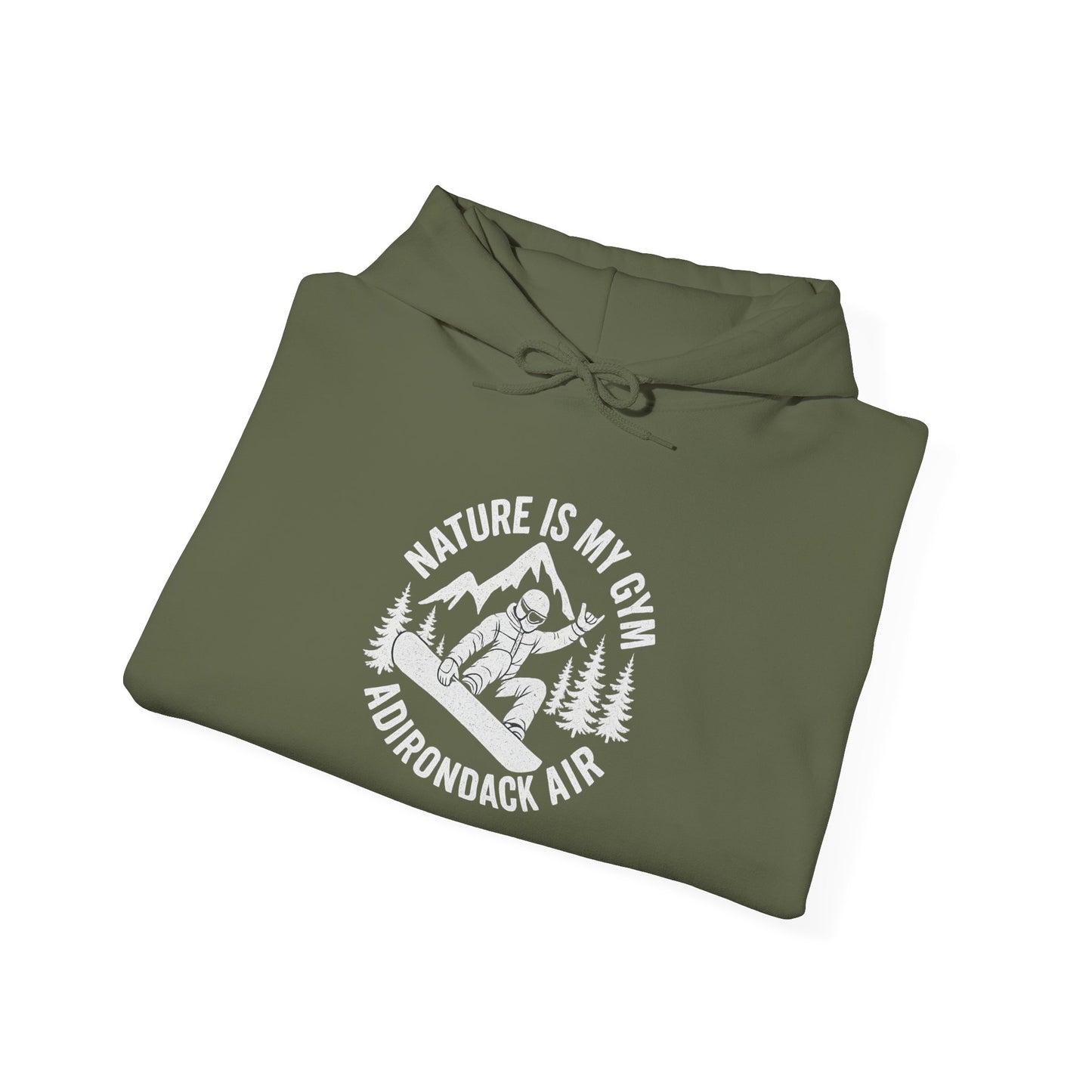 Nature is My Gym, Adirondack Air Sweatshirt