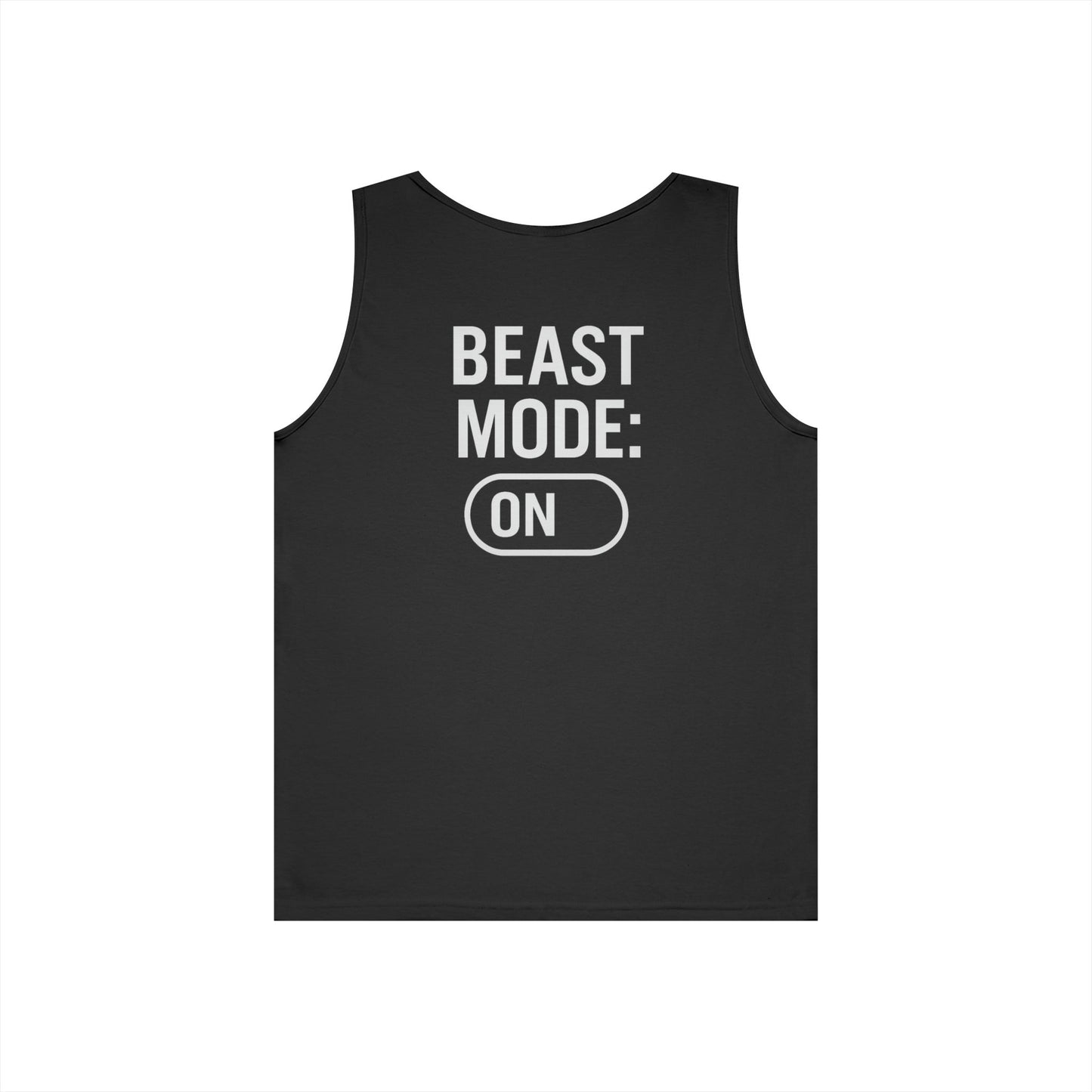 Grit Forge Athletics - Beast Mode Heavy Cotton Tank Top for Gym Lovers