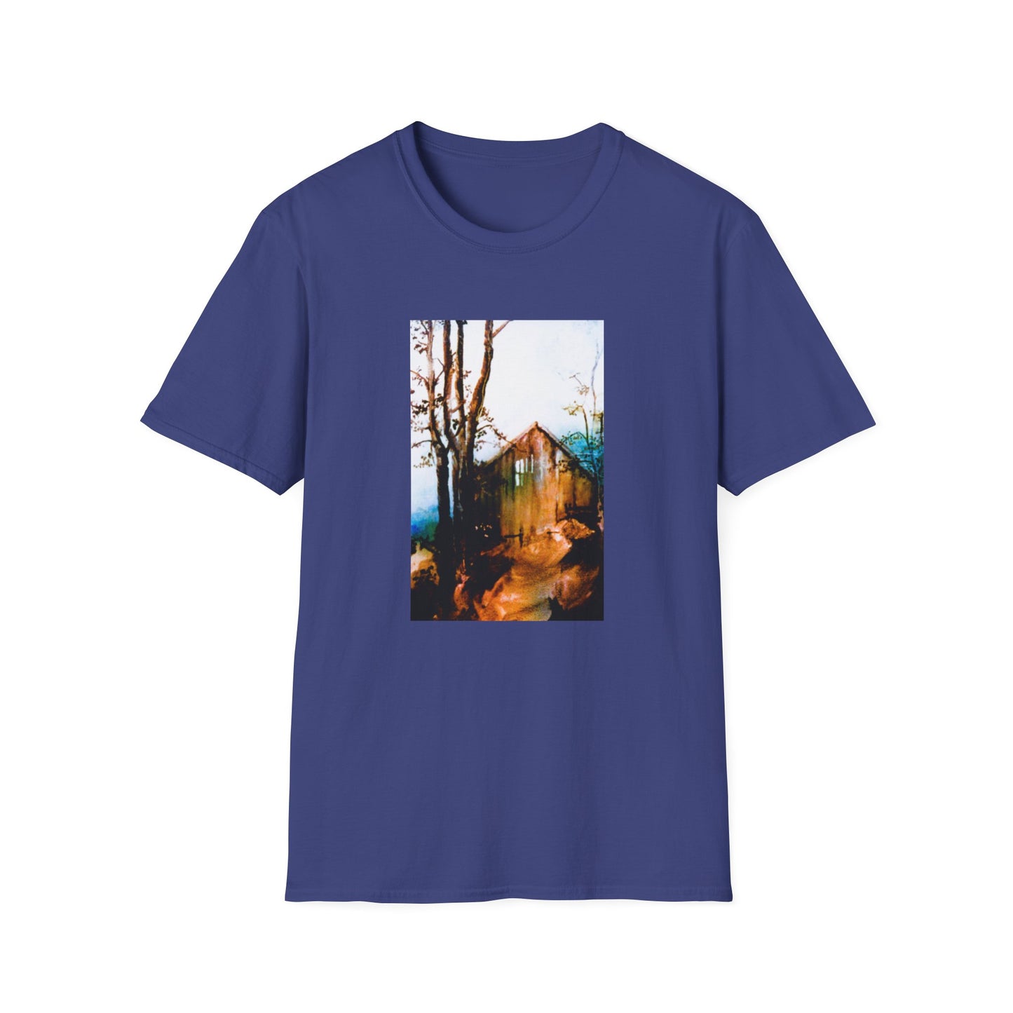 Retro 1960s-Era Authentic Art Tee-Shirt - "Sublime Seclusion"