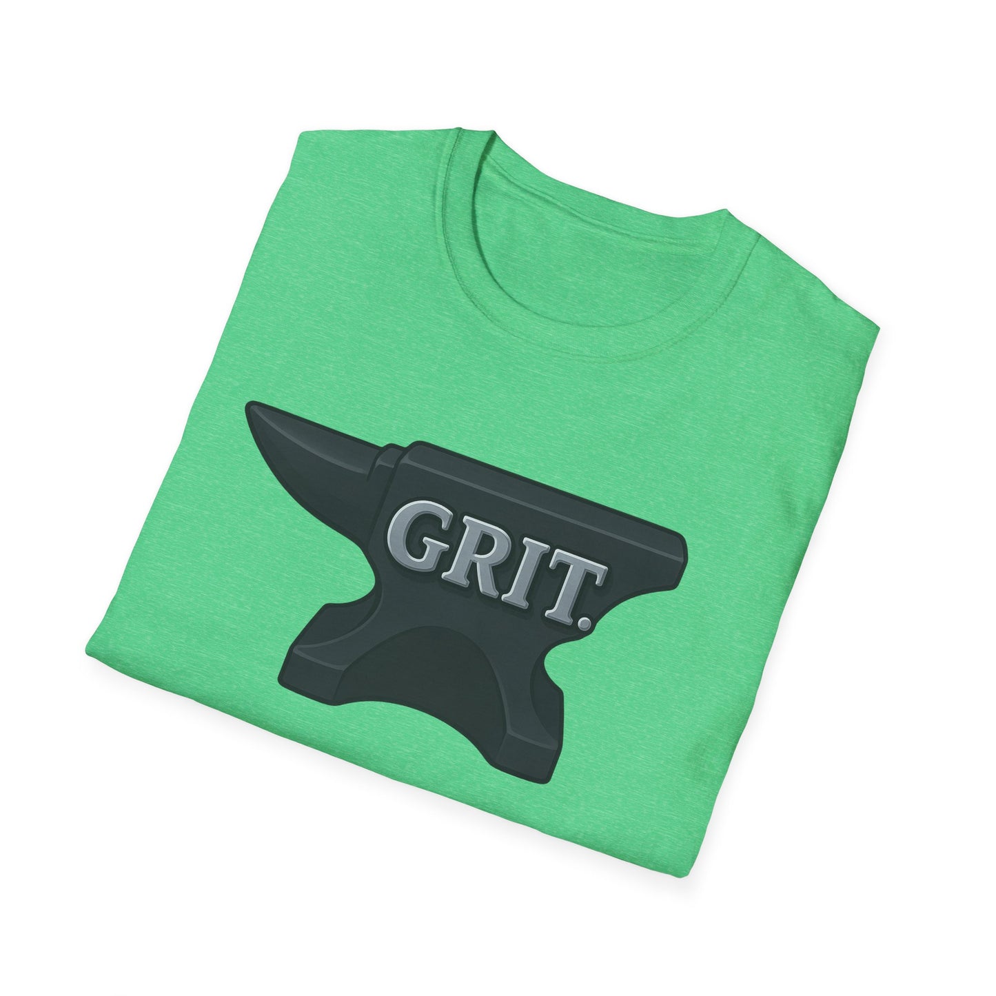 Grit Forge Athletics - Grit Anvil Softstyle Gym T-Shirt for Him or Her