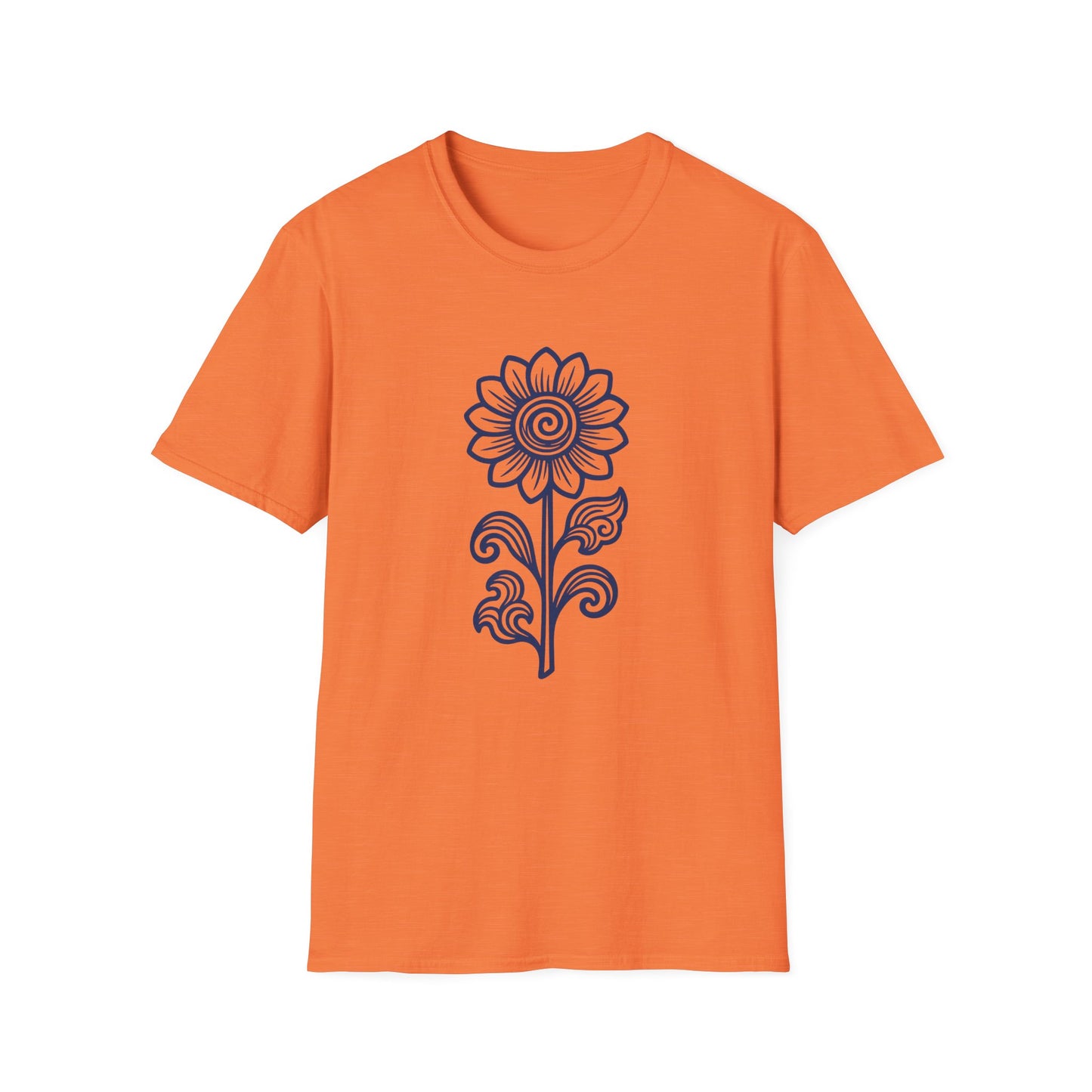 Flower Power Softstyle Casual T-Shirt