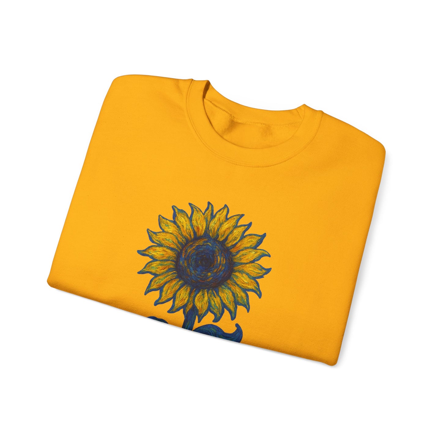 Sunflower Crewneck Cozy Sweatshirt for Her