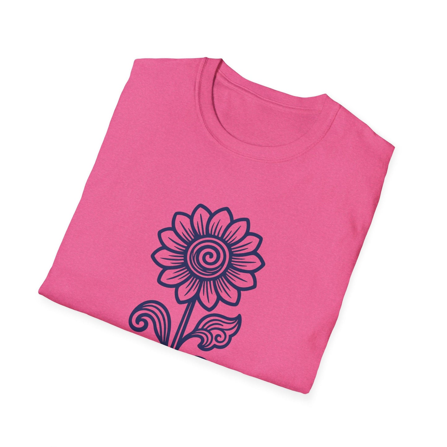 Flower Power Softstyle Casual T-Shirt