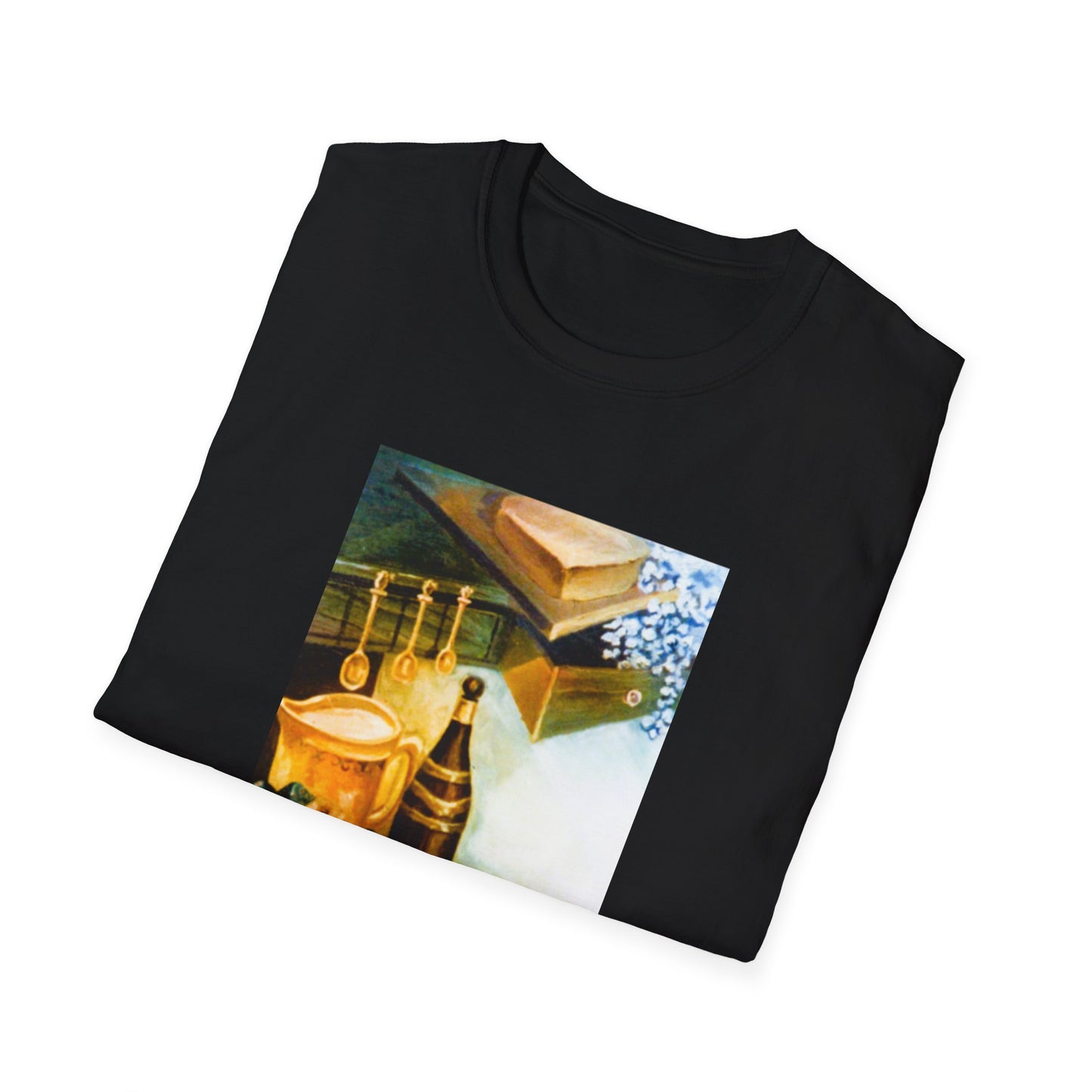 Authentic 1960s-Era Custom Artwork Tee- Shirt - "Baker's Folly"