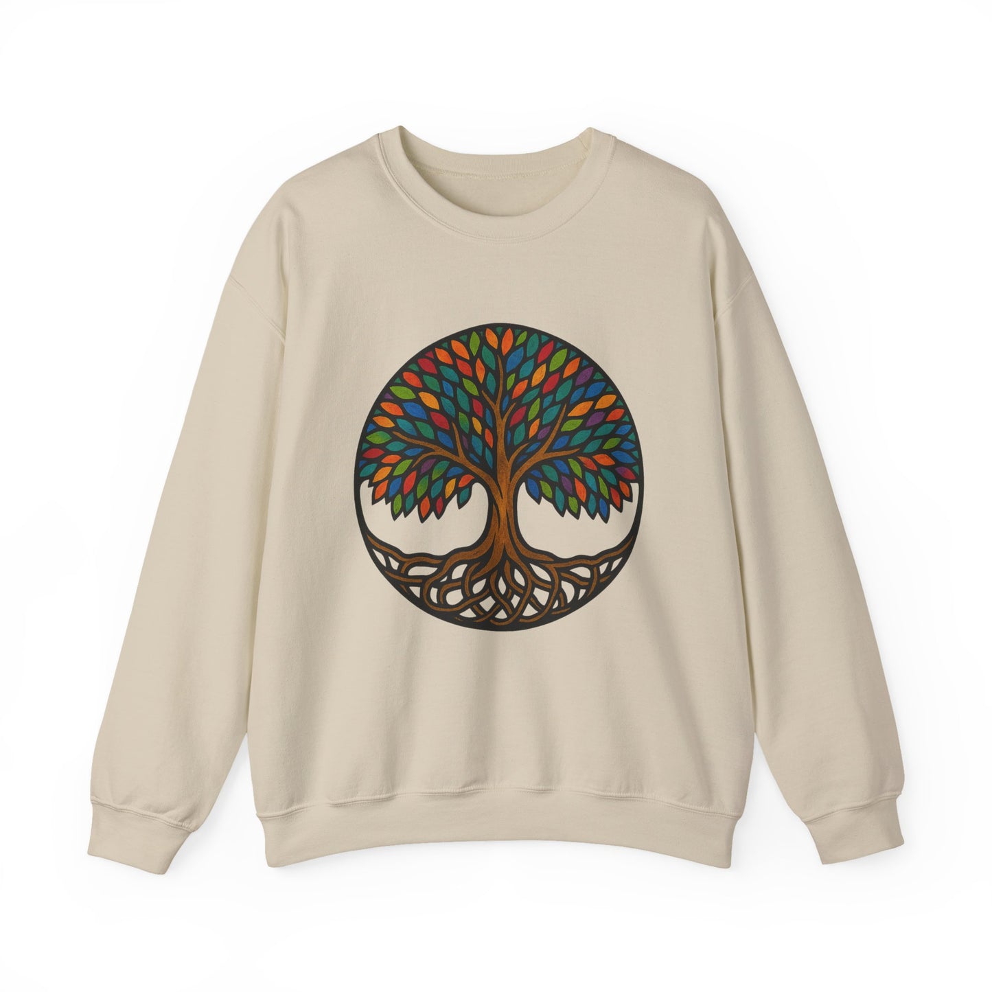 Tree of Life, Yggdrasil, Cozy Crewneck Sweatshirt