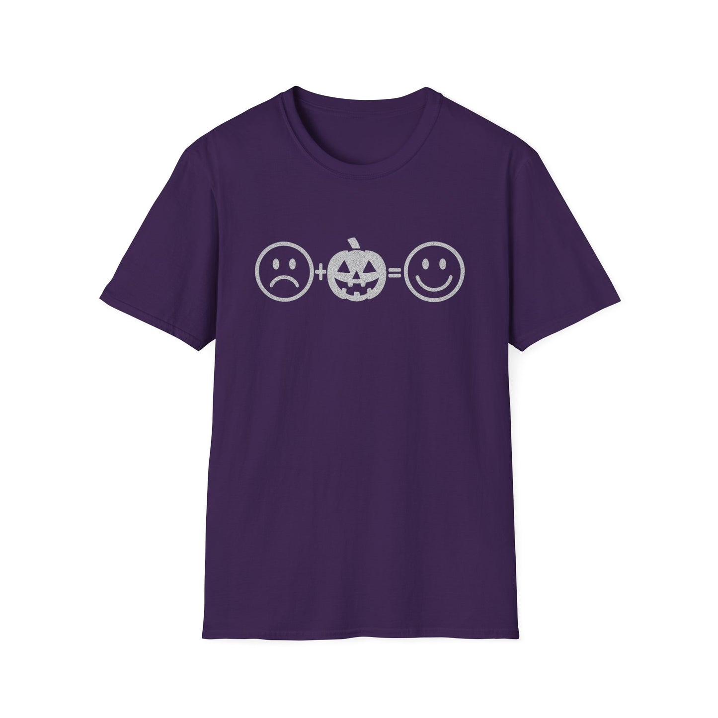 Halloween Makes Me Happy Casual Tee-Shirt