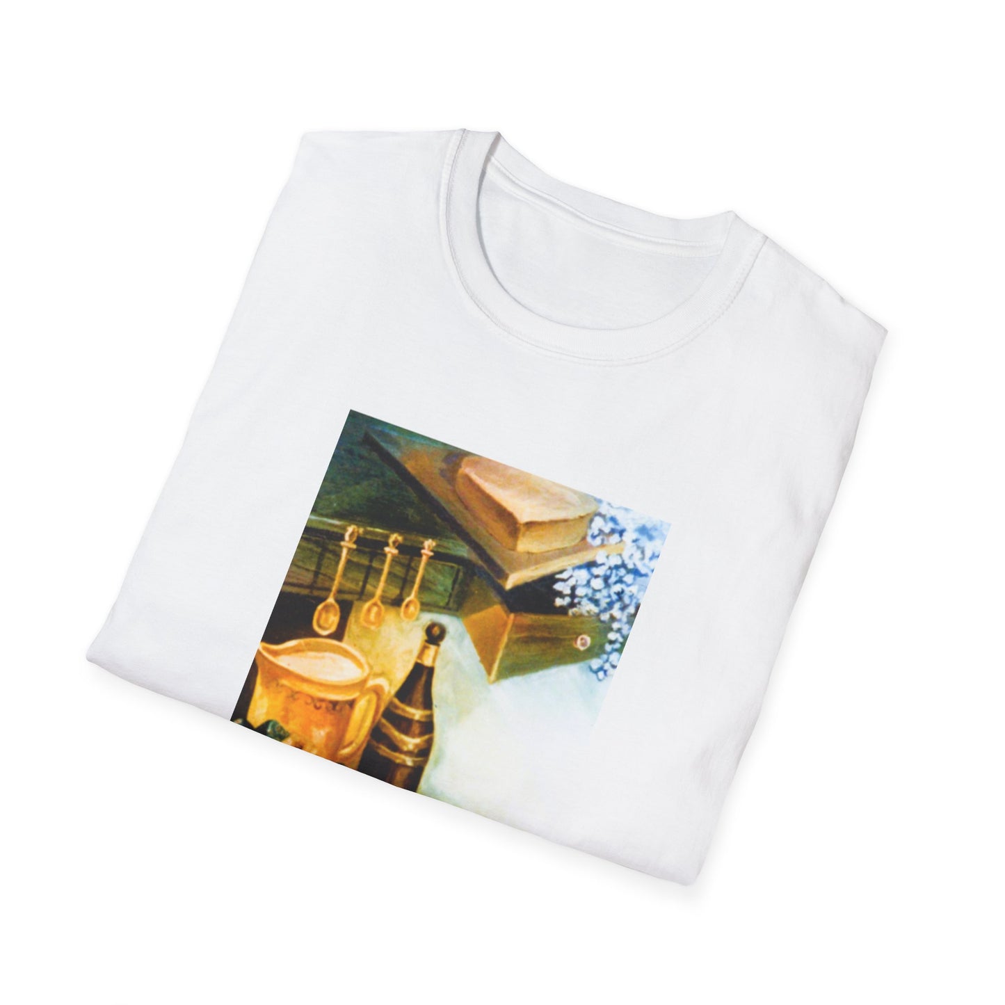 Authentic 1960s-Era Custom Artwork Tee- Shirt - "Baker's Folly"