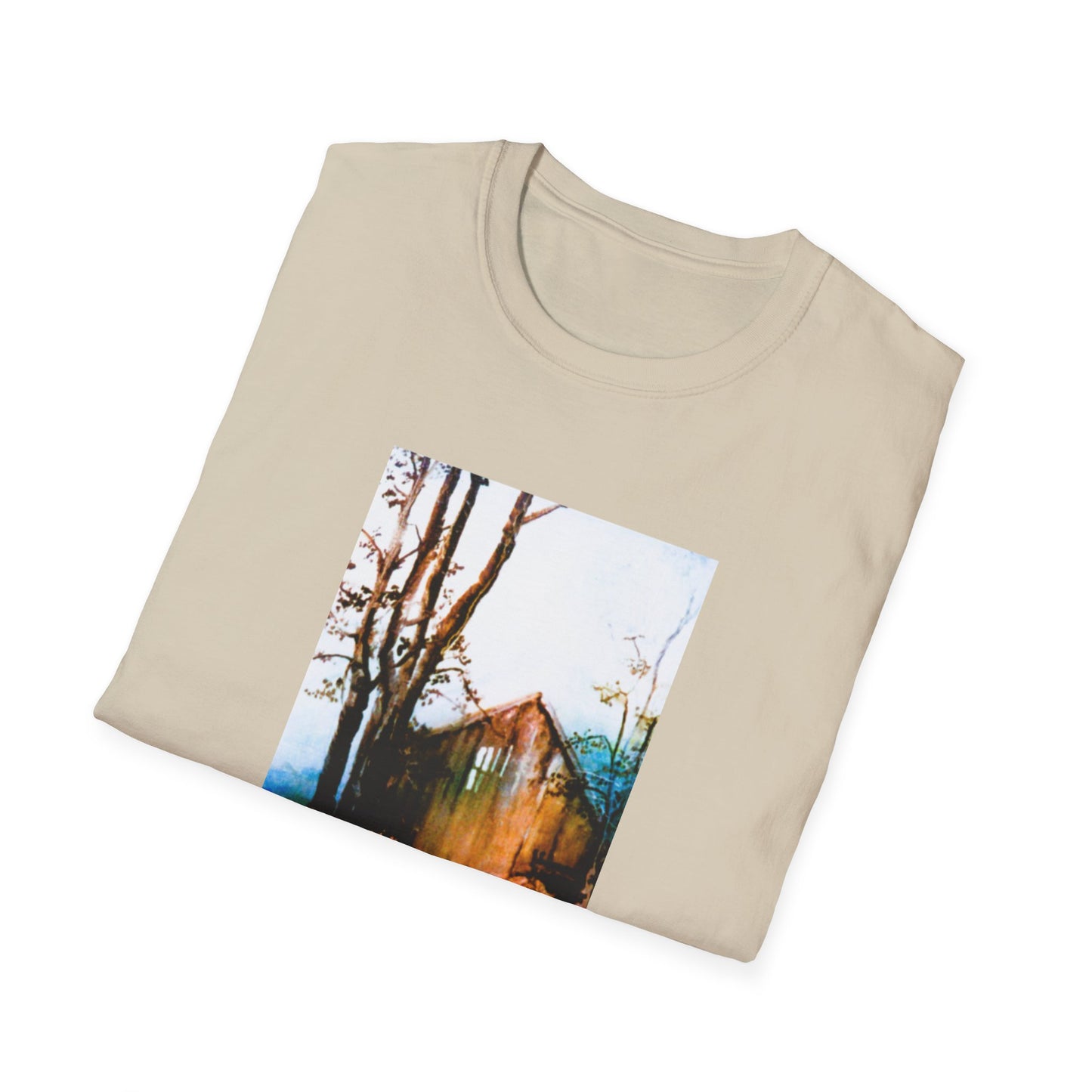 Retro 1960s-Era Authentic Art Tee-Shirt - "Sublime Seclusion"
