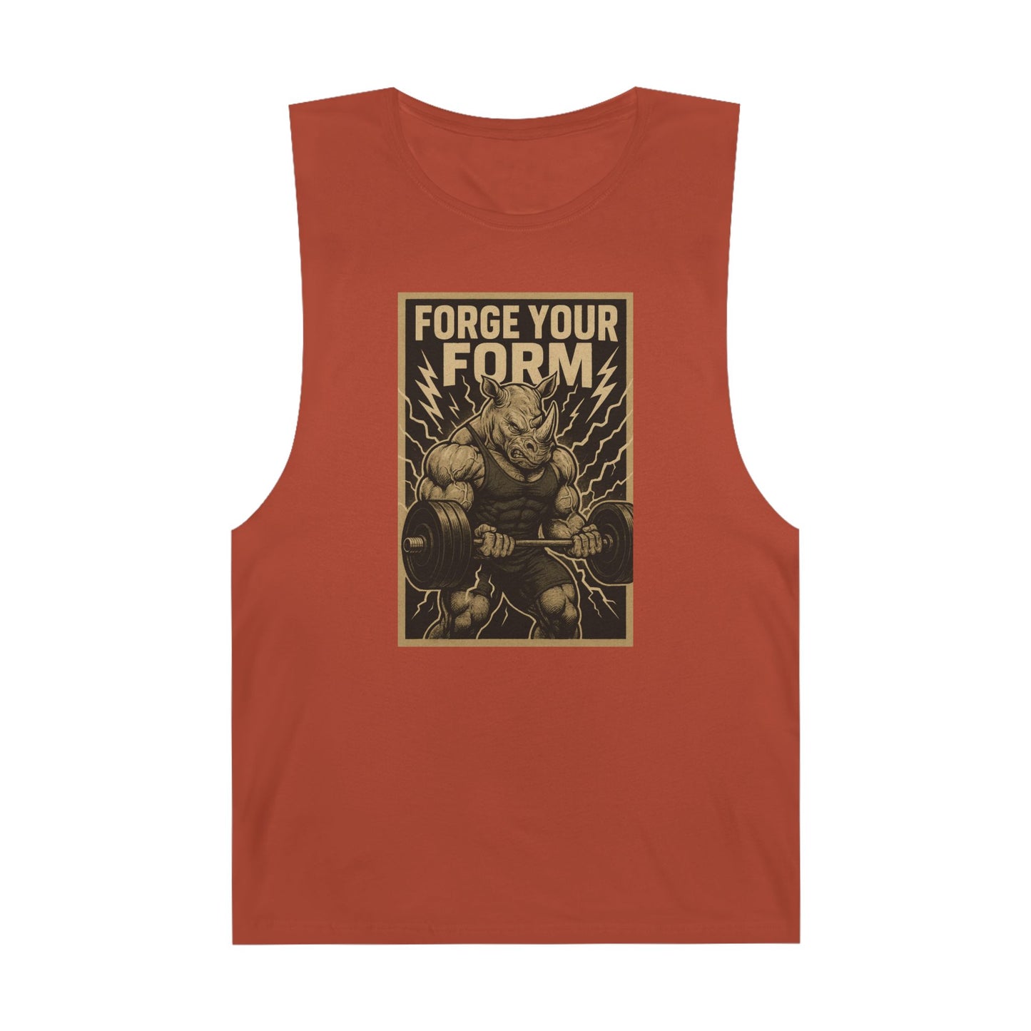 Grit Forge Athletics - "Forge Your Form" Weight Training Tank Top