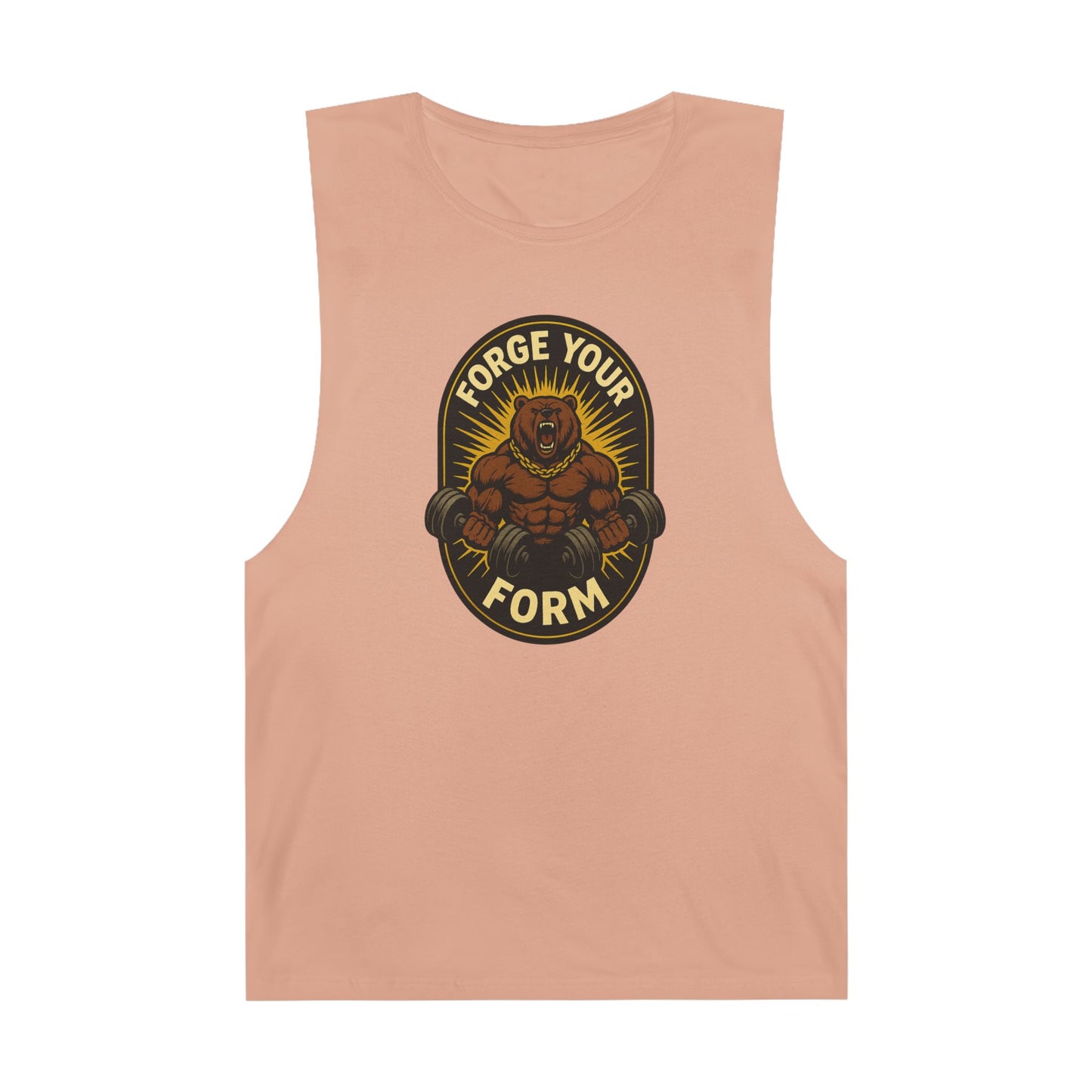 Grit Forge Athletics - "Forge Your Form" Weightlifting Tank Top