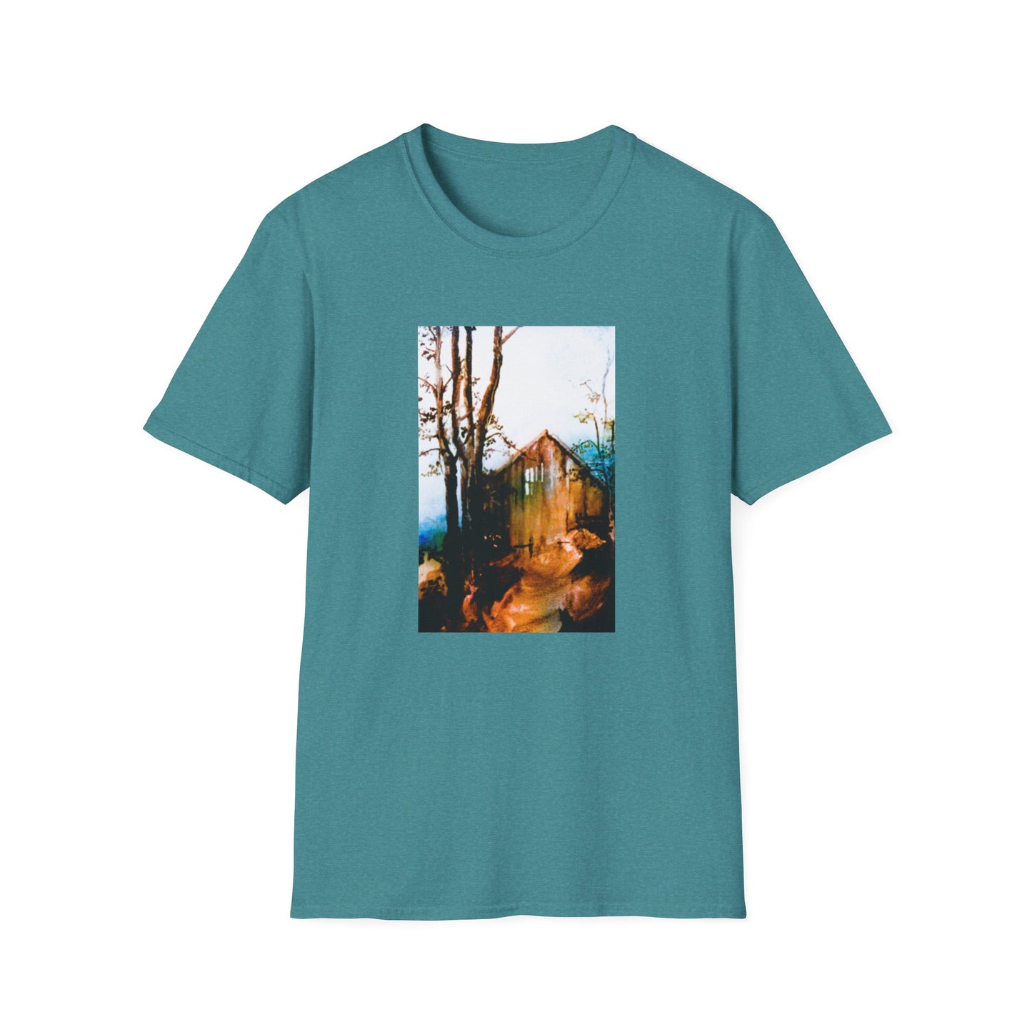 Retro 1960s-Era Authentic Art Tee-Shirt - "Sublime Seclusion"