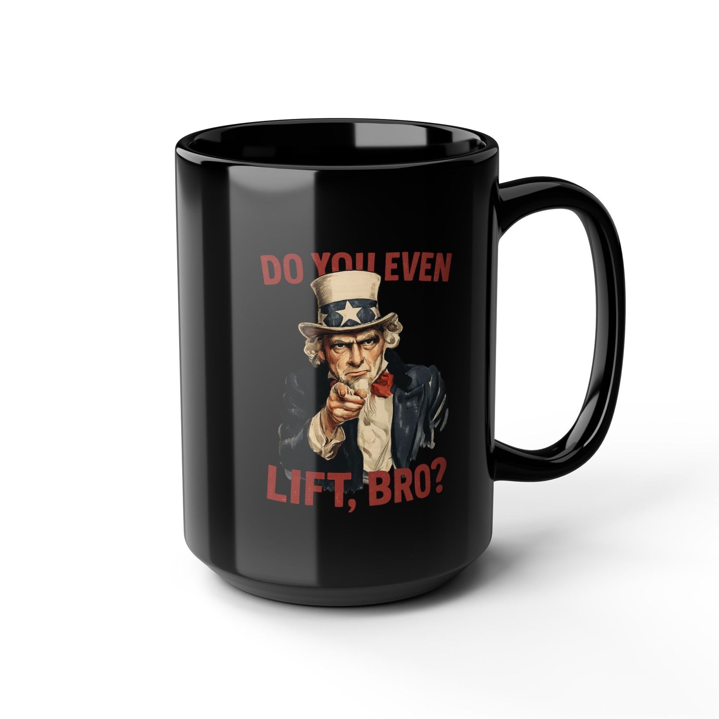 Fitness Motivational Black Mug - Do you even lift? Unique Gift for Gym Lovers, Hilarious Quote, Coffee Mug, Workout Motivation, Funny Gift