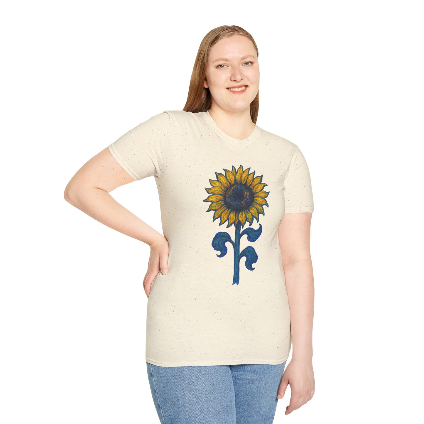 Sunflower Softstyle Casual T-Shirt for Her