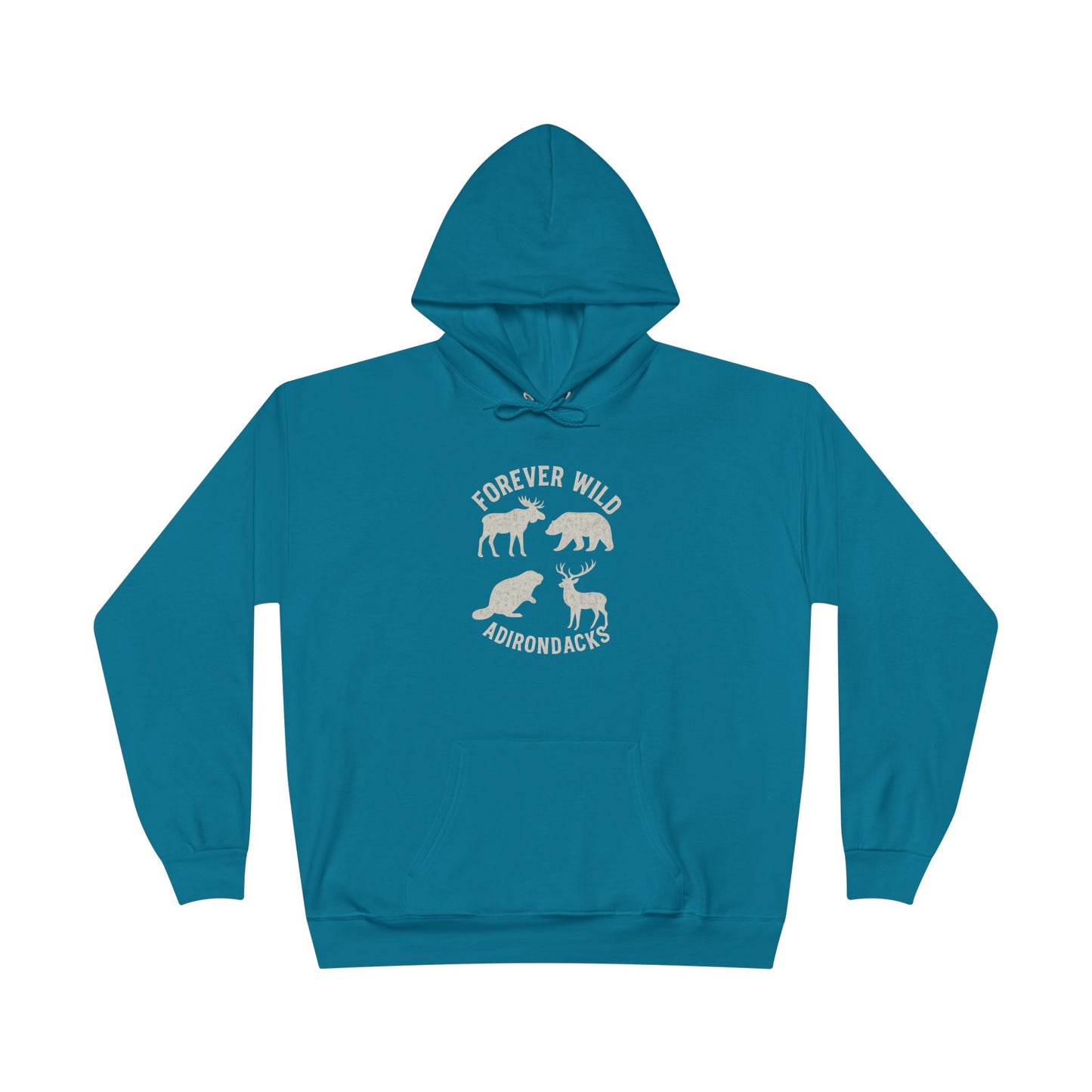 Cozy Adirondack Hoodie - "Forever Wild"